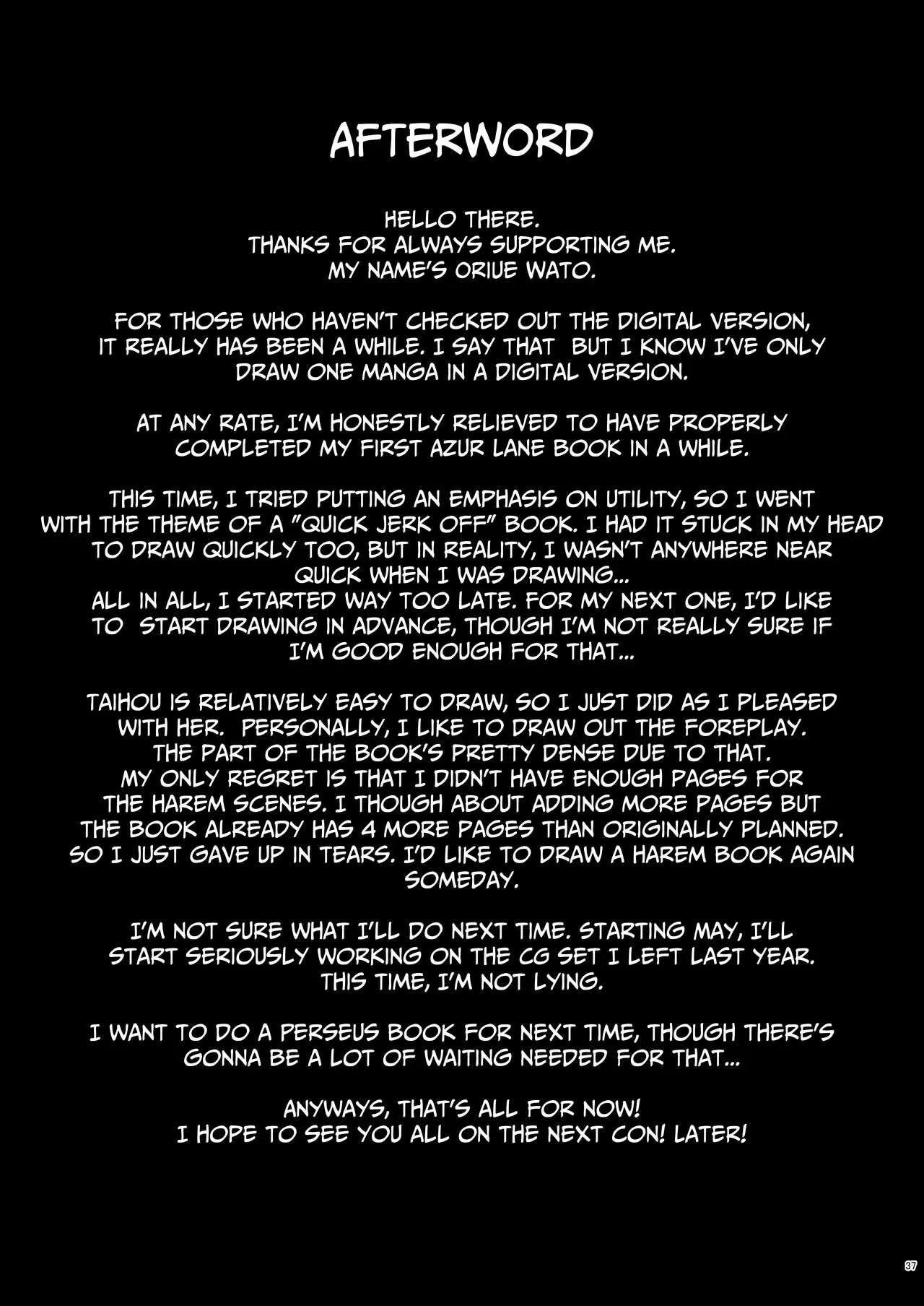 HentaiVN.net - Ảnh 37 - Dosukebe Lane ~Taihou no Baai~ [Lewd Lane ~The Taihou Case~] - Oneshot