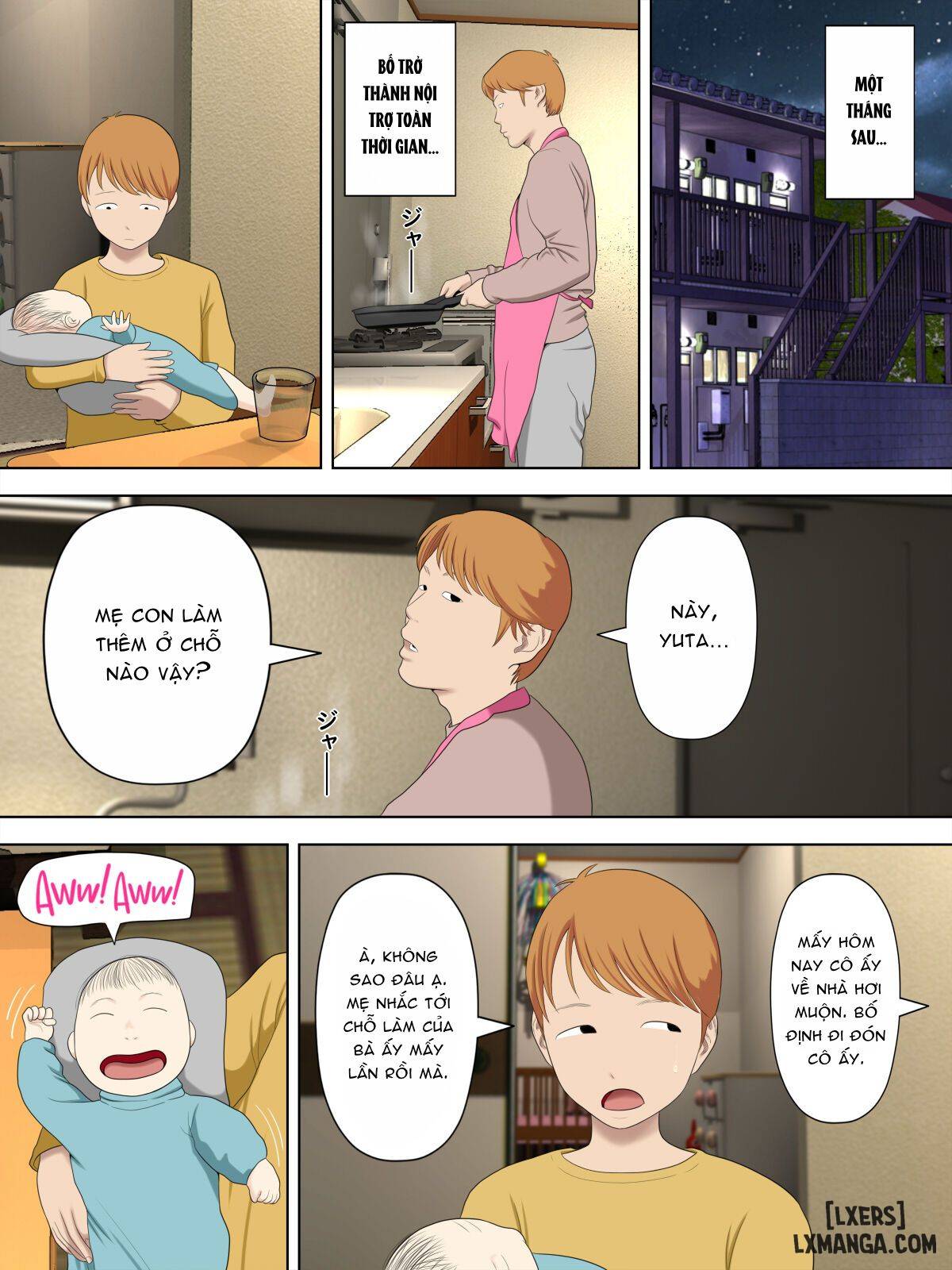 HentaiVN.net - Ảnh 37 - Manbiki Mama to Tencho no Musuko [Shoplifting Mom And Store Manager's Son] - Chapter 6