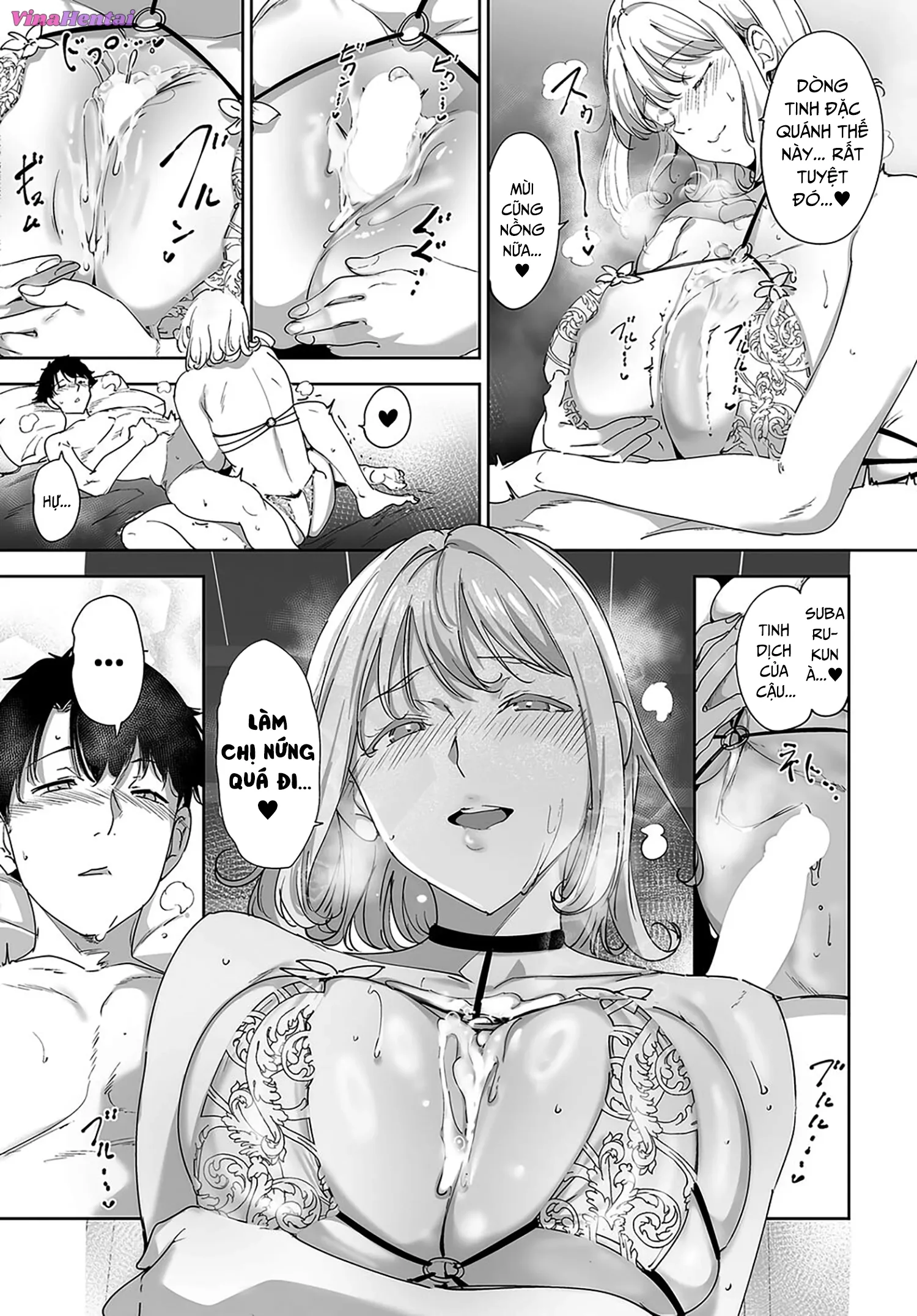 HentaiVN.net - Ảnh 38 - Hòn đảo phi luân lý - Chap 2: Yuri 4 người + Quý bà săn chim.