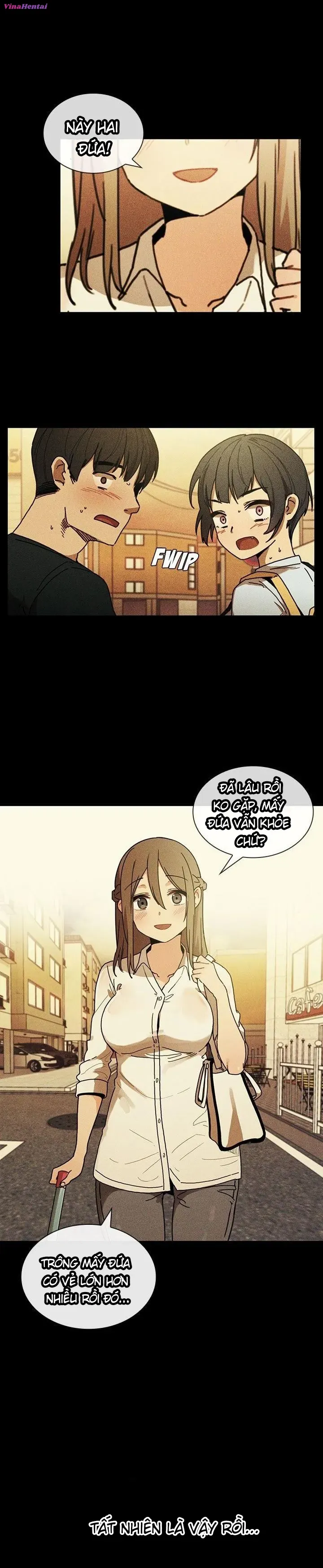 HentaiVN.net - Ảnh 37 - Như Một Người Hàng Xóm(End) - Chap 49: Giới Hạn