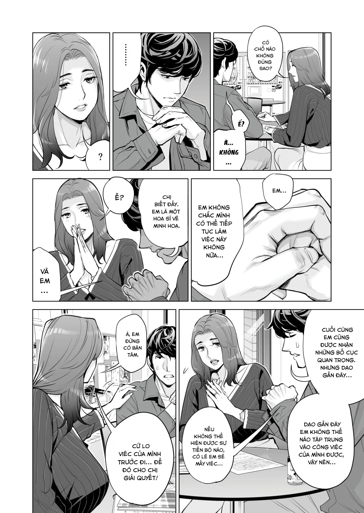 HentaiVN.net - Ảnh 37 - Những cô trợ lý đã có chồng 1-5 - Chap 1