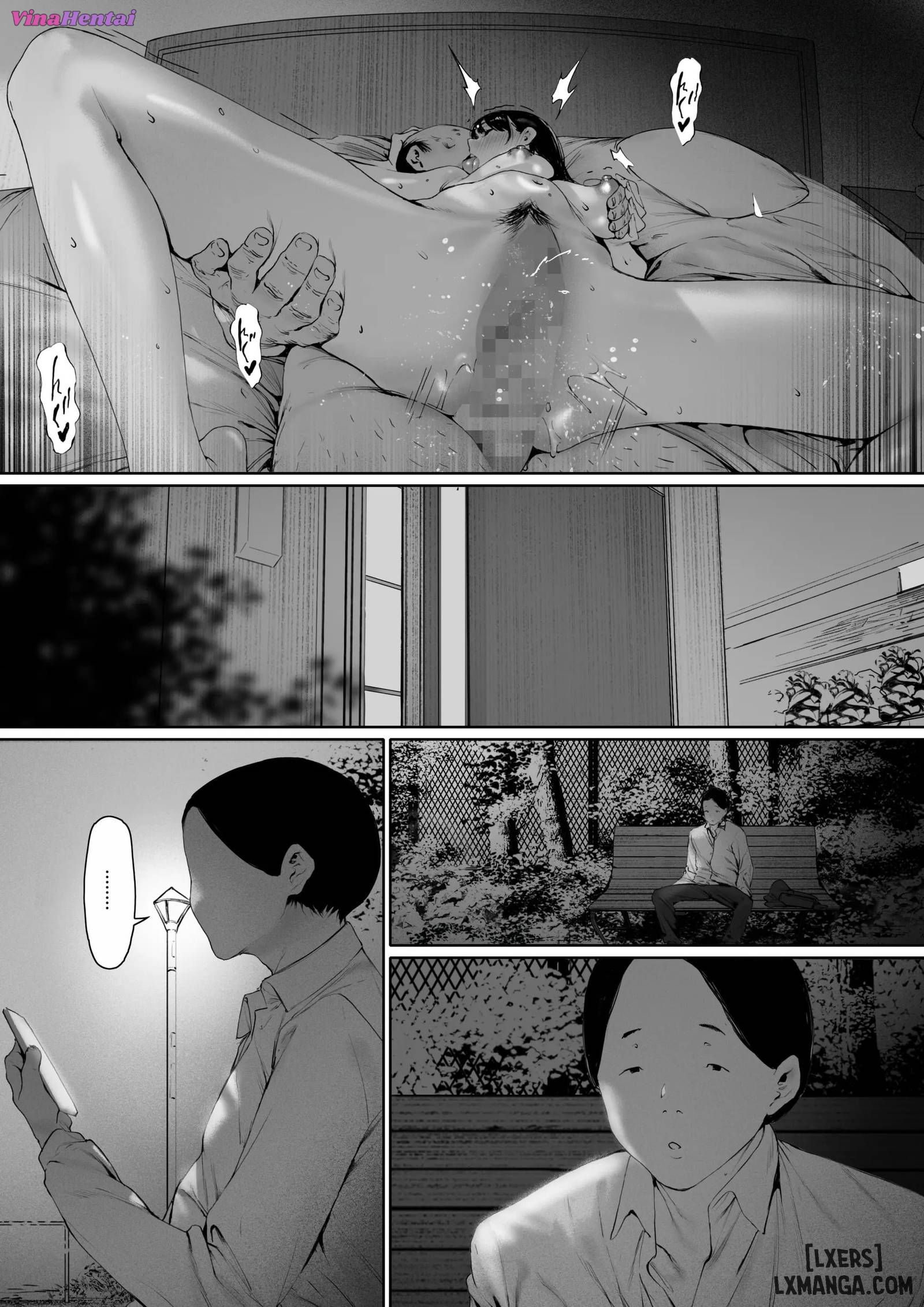 HentaiVN.net - Ảnh 37 - 3. Ánh nhìn của bố chồng 3 - Oneshot