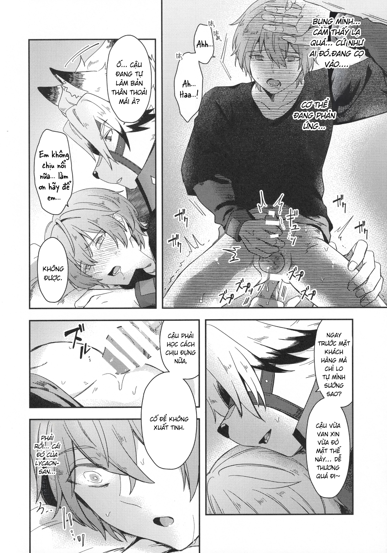 HentaiVN.net - Ảnh 34 - Oshiete Kudasai Lycaon-san - oneshot tạch