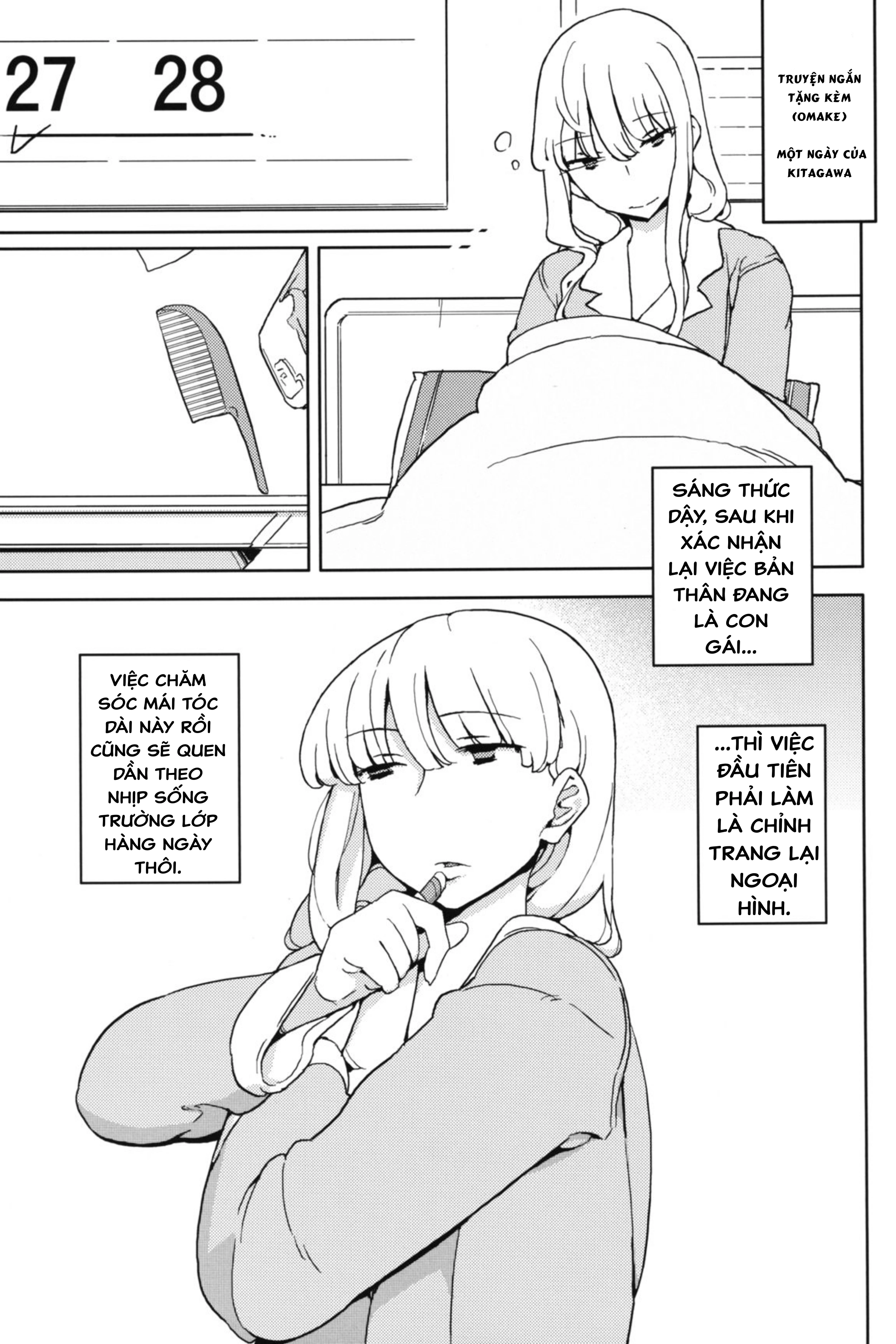 HentaiVN.net - Ảnh 38 - Nếu Anh Ấy Biến Thành Cô Ấy  - oneshot
