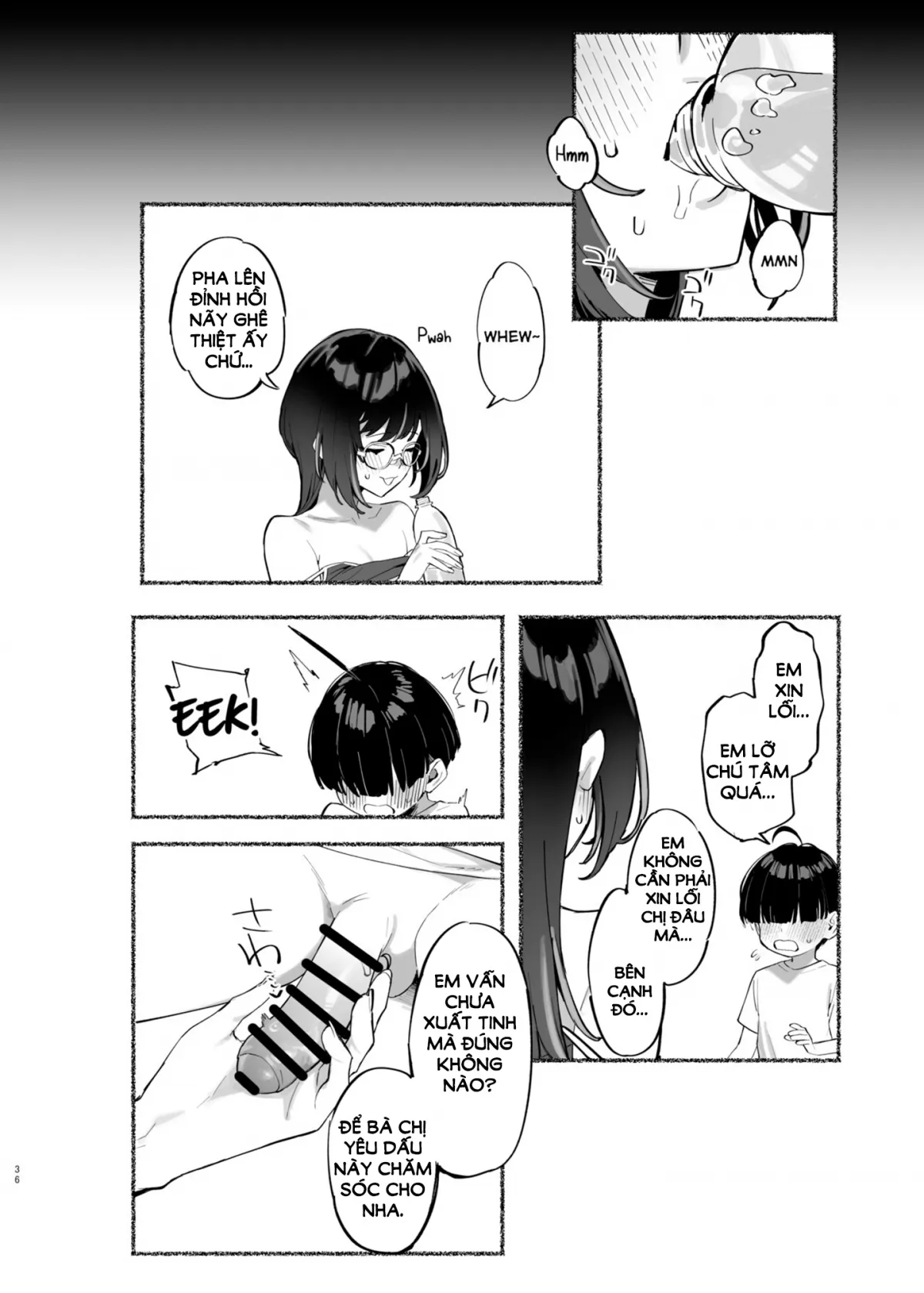 HentaiVN.net - Ảnh 37 - Người chị yêu dấu là của riêng tôi!  - Chap 2