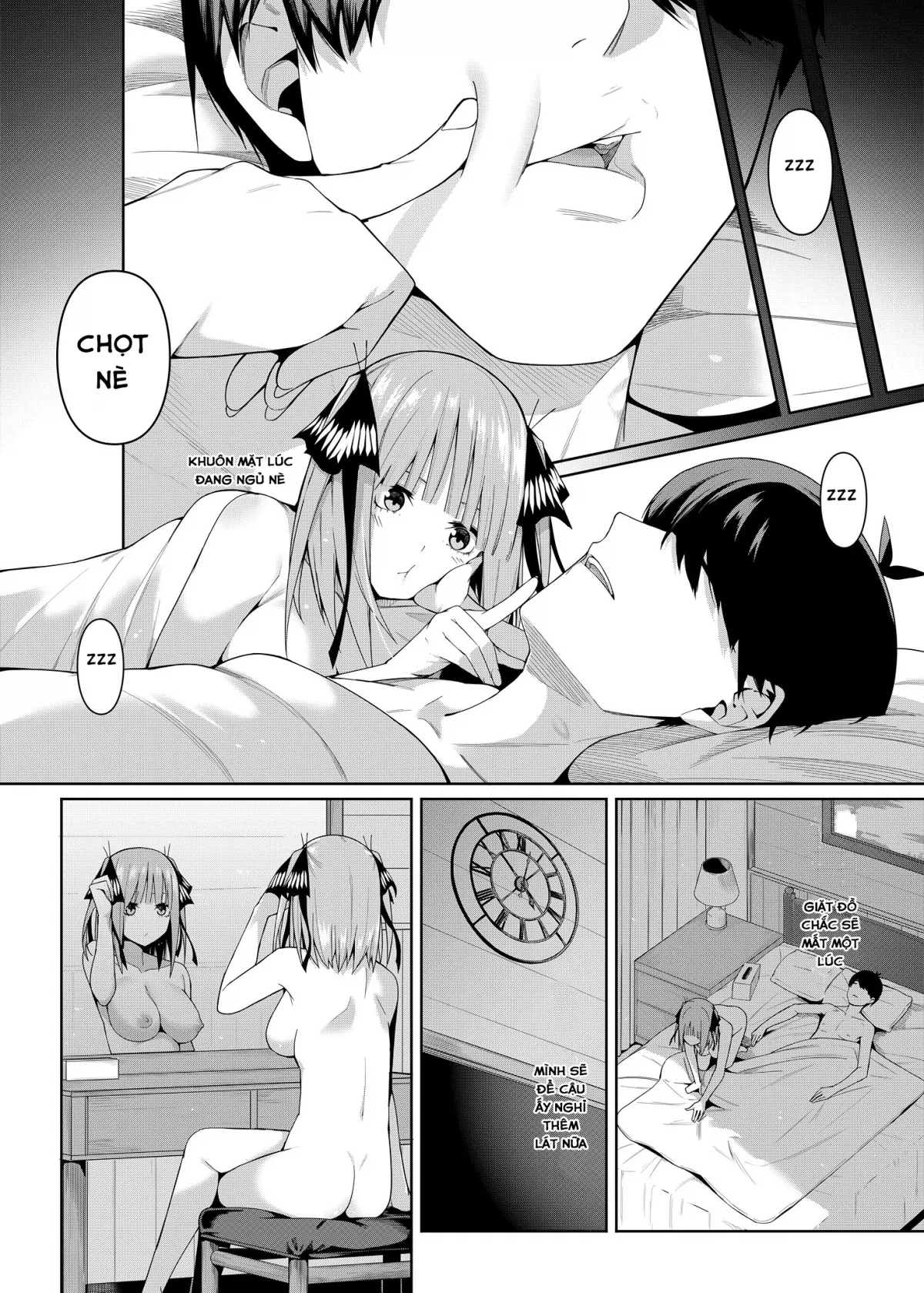 HentaiVN.net - Ảnh 37 - Nibun no Yuudou (Gotoubun no Hanayome) [Half Seduction] - Oneshot