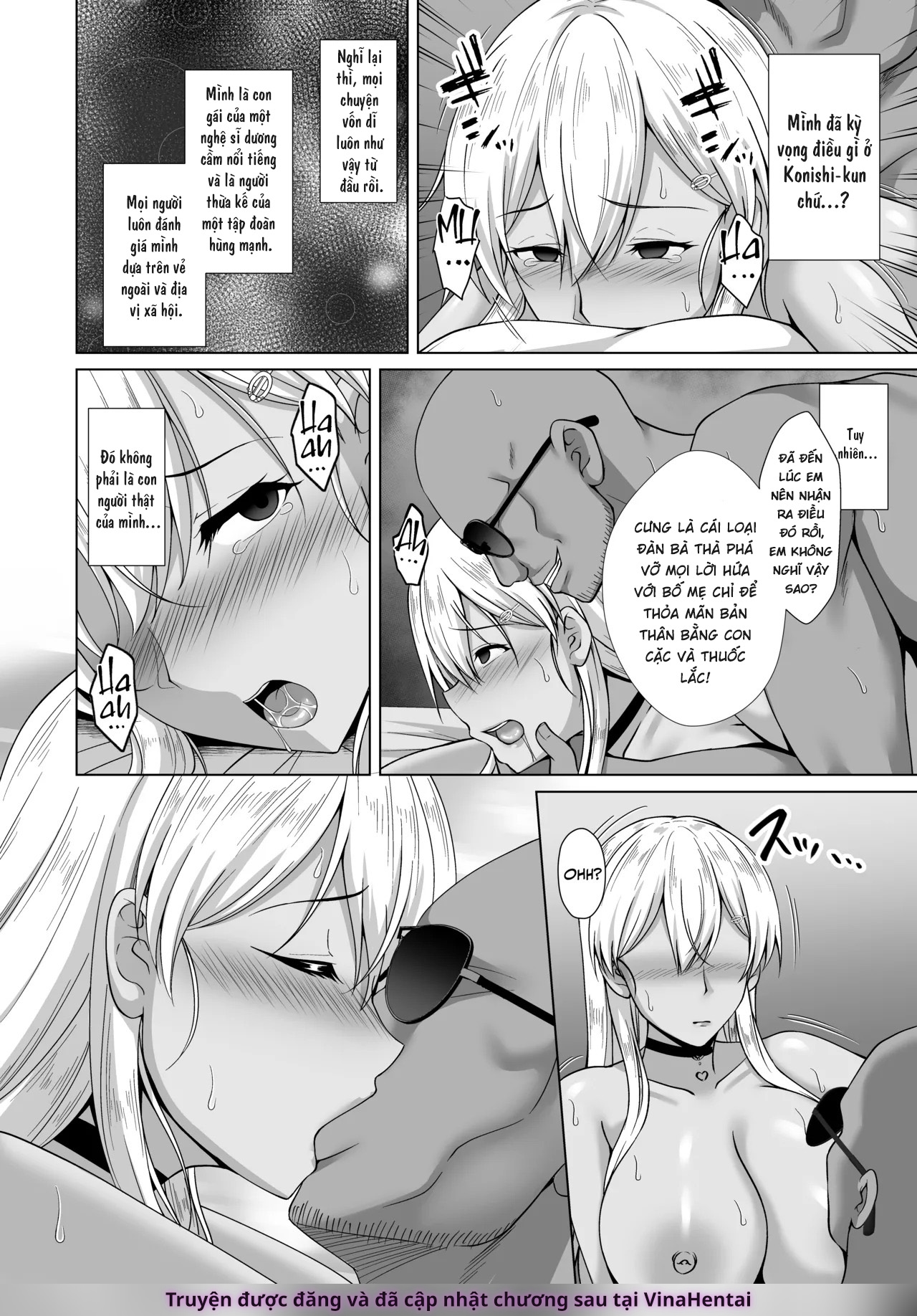 HentaiVN.net - Ảnh 37 -  Kanojo ga Kami o Someta Wake ~Kataomoi no Seiso Kurokami Ojou-sama ga Boku no Shiranai Tokoro de Otoko no Aji o Oboeru Hanashi~ - Oneshot