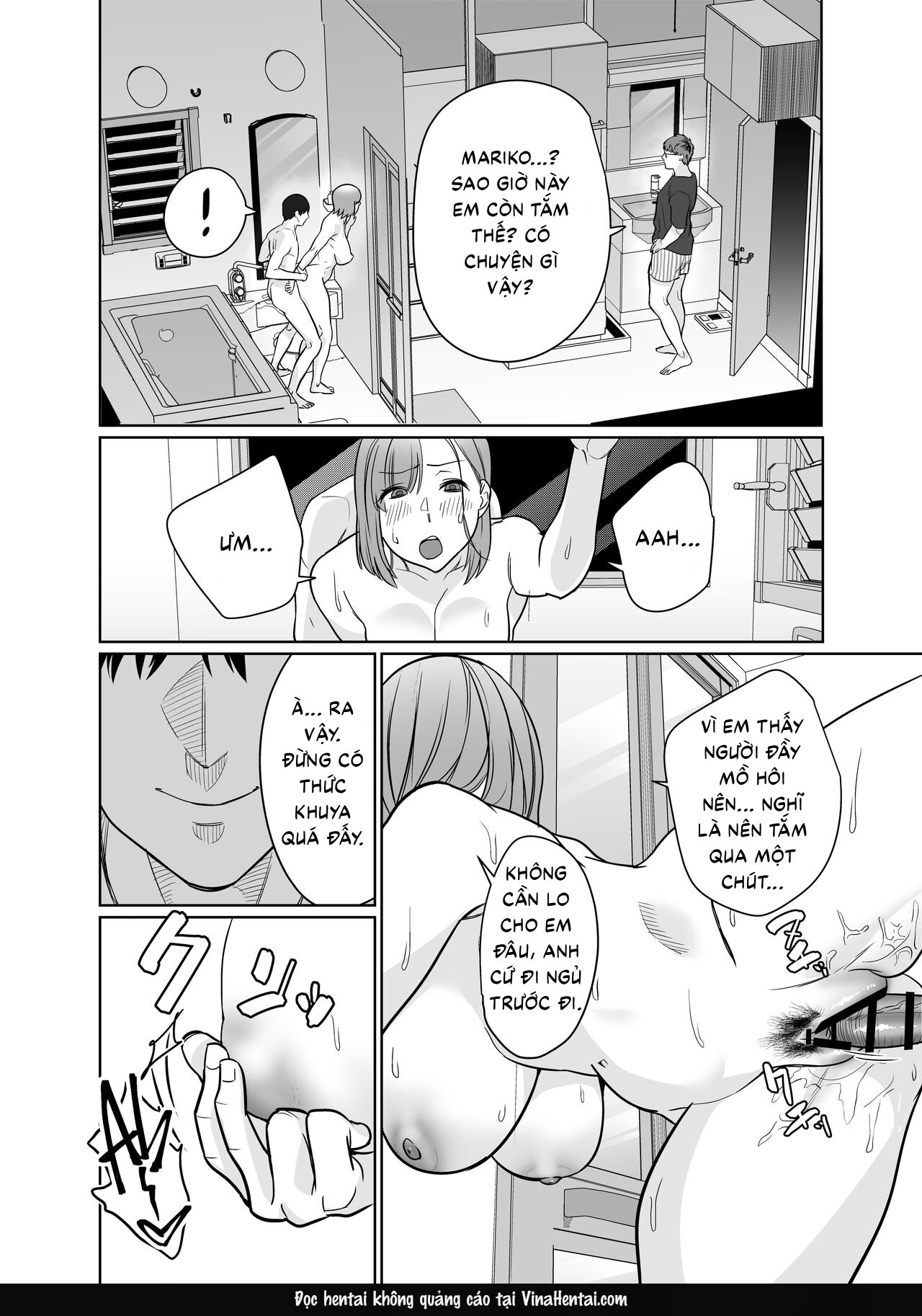 HentaiVN.net - Ảnh 38 - Rural, Summer. Hot Sweet Sex with My Friend's Mom - Oneshot