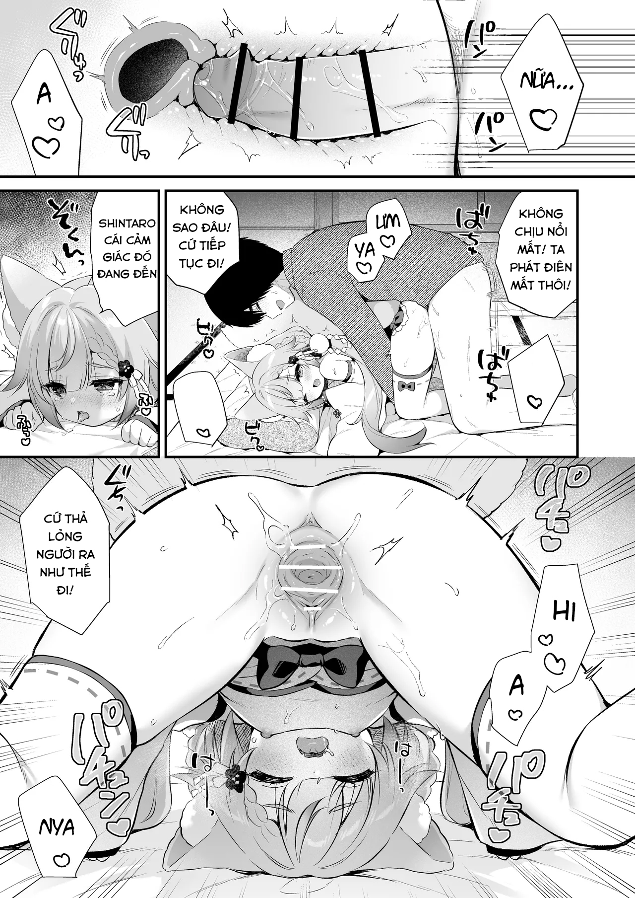 HentaiVN.net - Ảnh 39 - Cầu xin ngài! Inaba-sama - Oneshot Ngọt