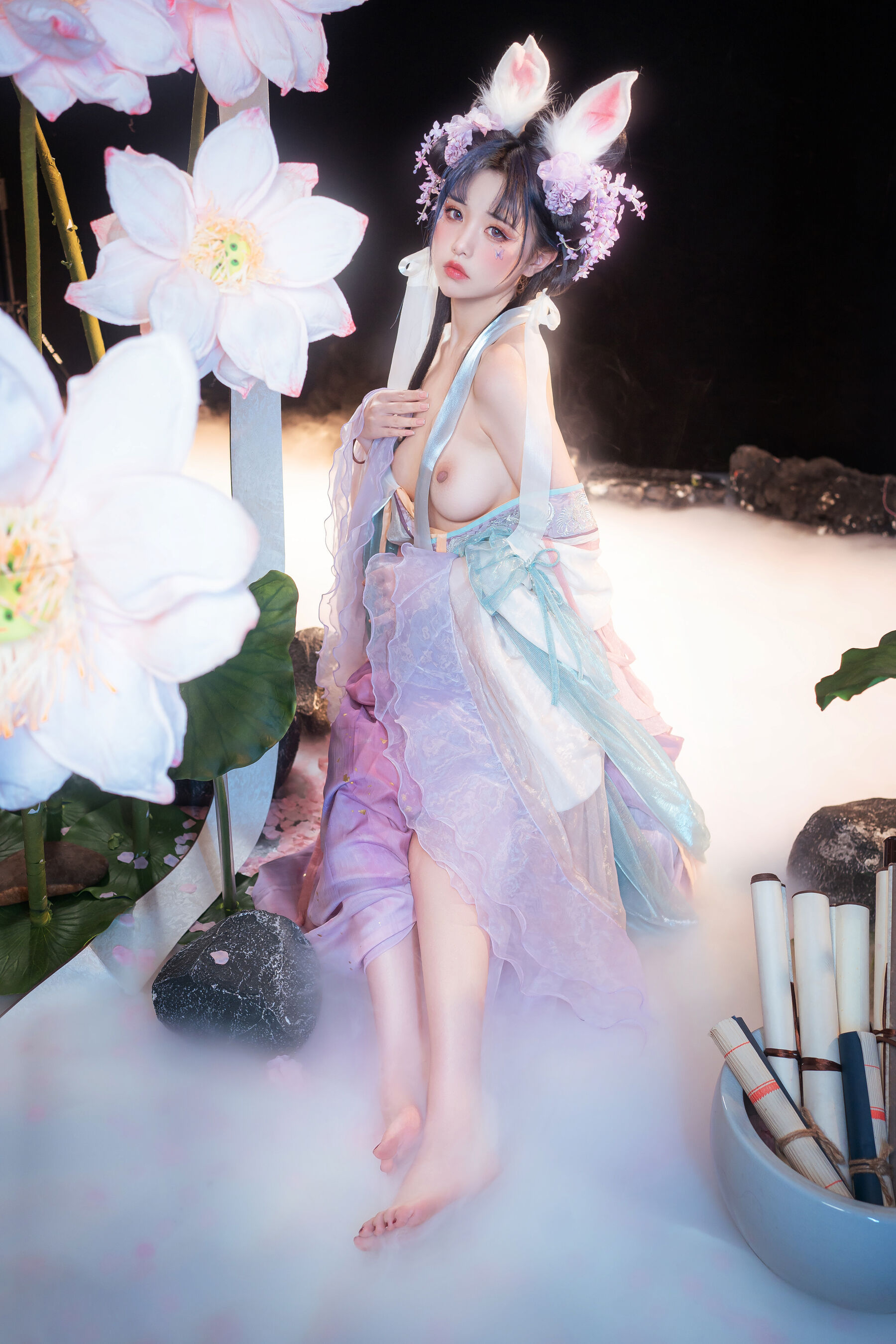 HentaiVN.net - Ảnh 19 - Bạch Hồ tiên nữ - One shot