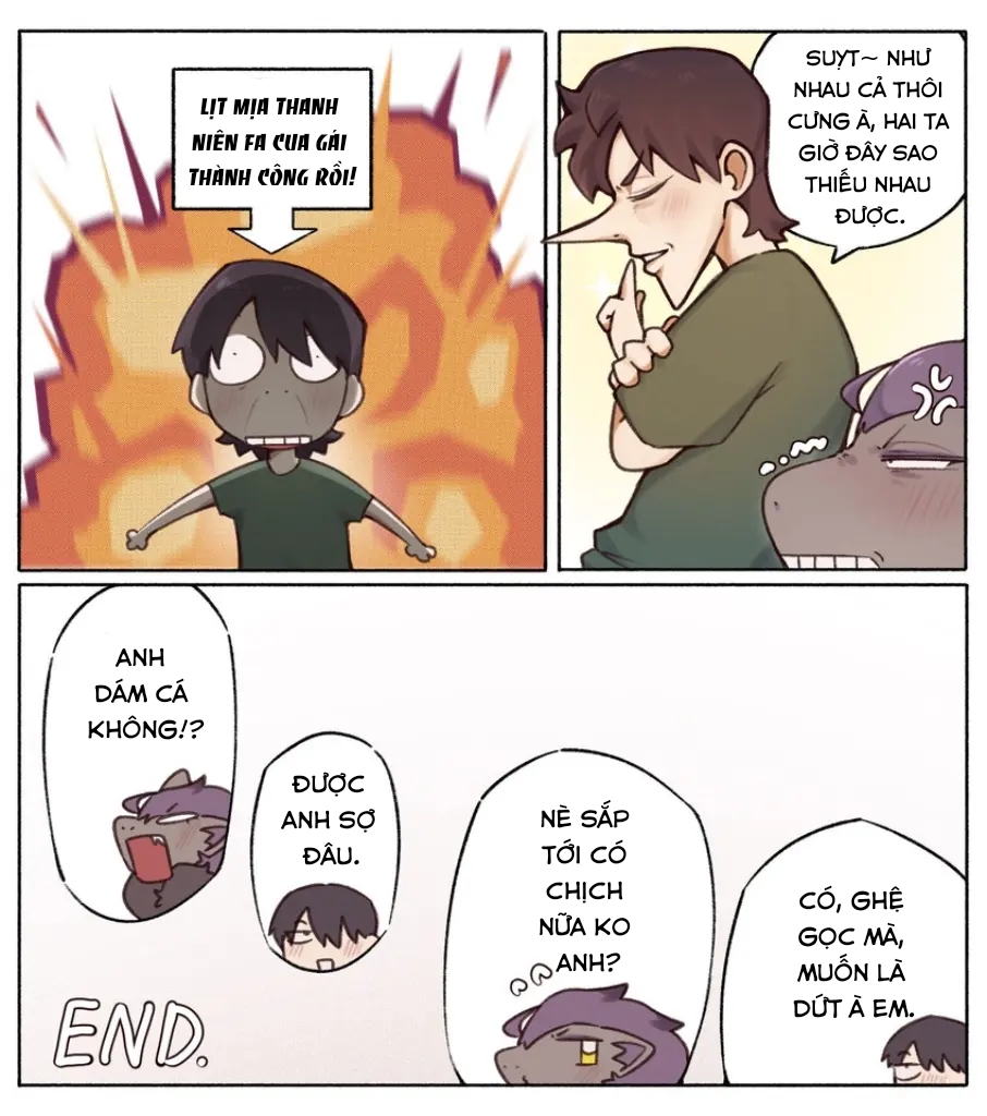 HentaiVN.net - Ảnh 38 - Sau khi nói sạo với cô ấy, tui ko ngờ lại bị hóa kiếp trai tân - Oneshot