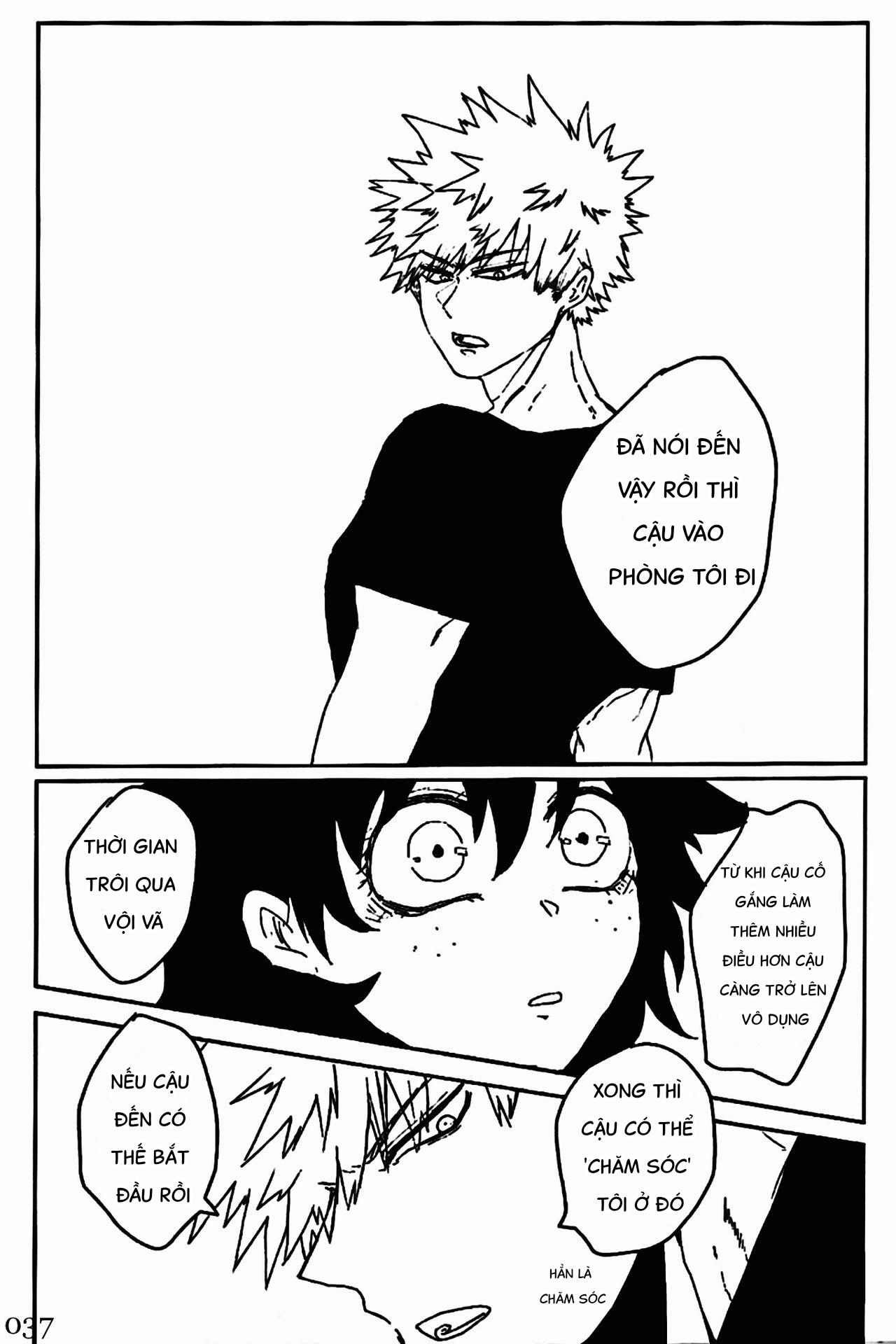 HentaiVN.net - Ảnh 34 - The Melody Which Ceases to End (Boku no Hero Academia)  - Chương 1:thái độ ngốc nghếch của chúng ta khi bên nhau