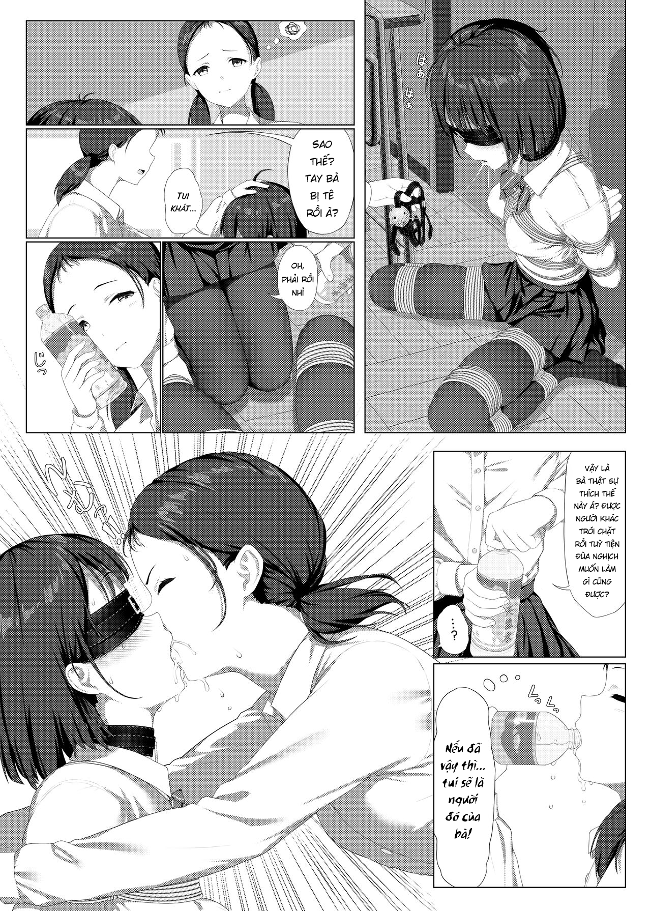 HentaiVN.net - Ảnh 36 - Hãy Để Tui Trói Bà Lại Nhé~ Koori! - Một Bắn