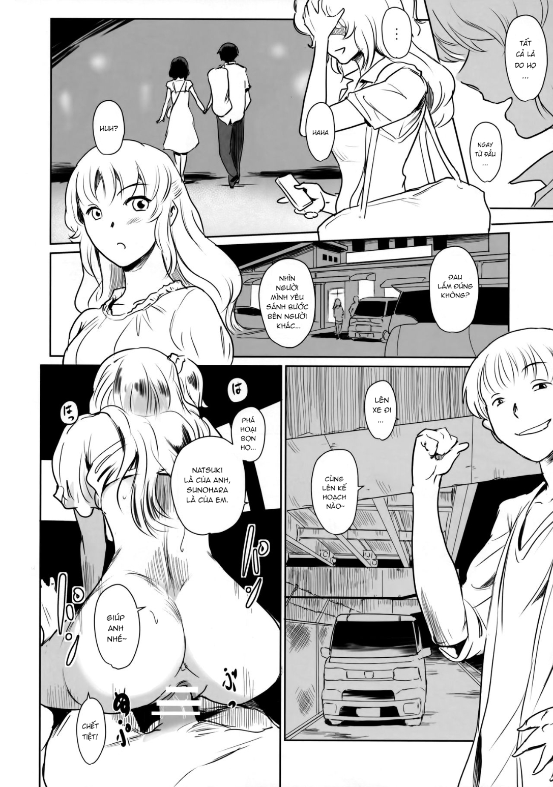 HentaiVN.net - Ảnh 38 - Tan vỡ một cuộc tình giữa mùa hè - Chap 1