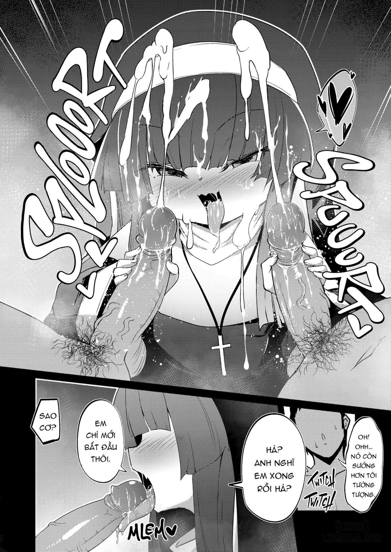 HentaiVN.net - Ảnh 37 - Naughty Little Nuns 1&2 [J18] - Chapter 2