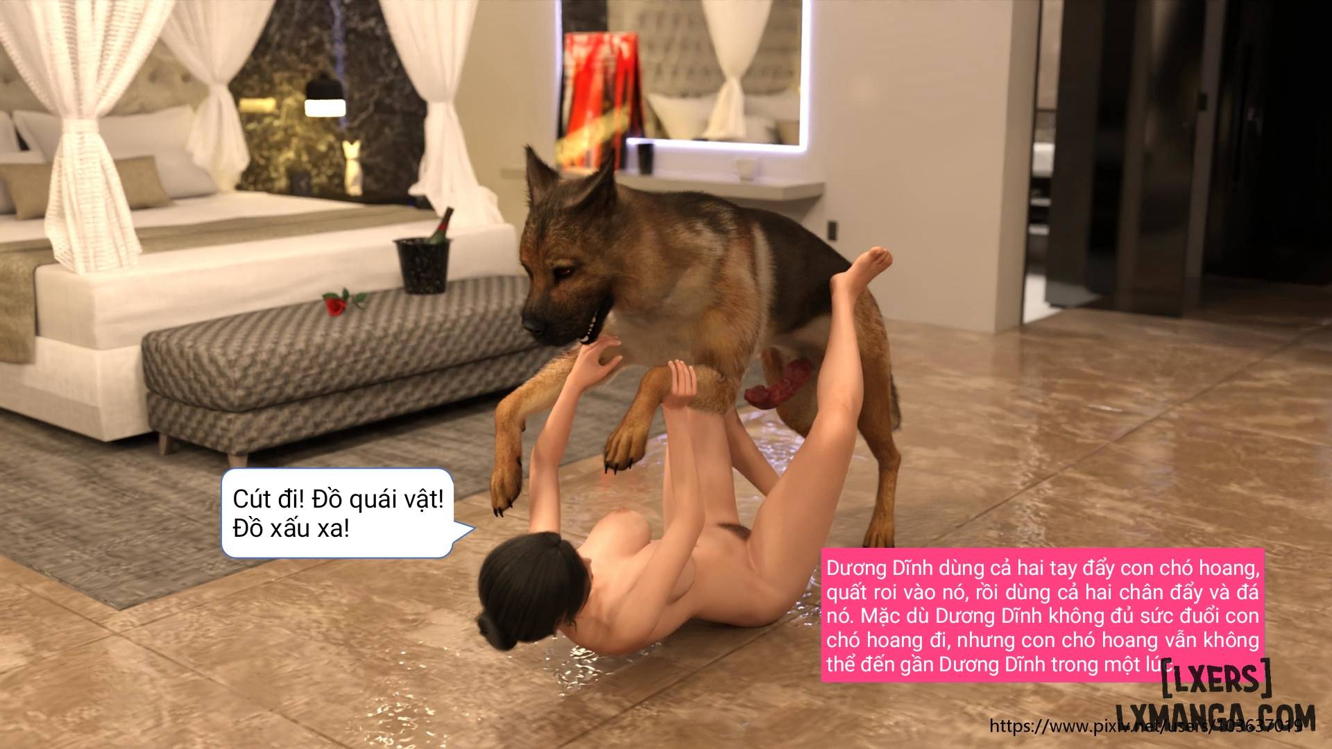 HentaiVN.net - Ảnh 38 - Dâng hiến bản thân   - Chương 2