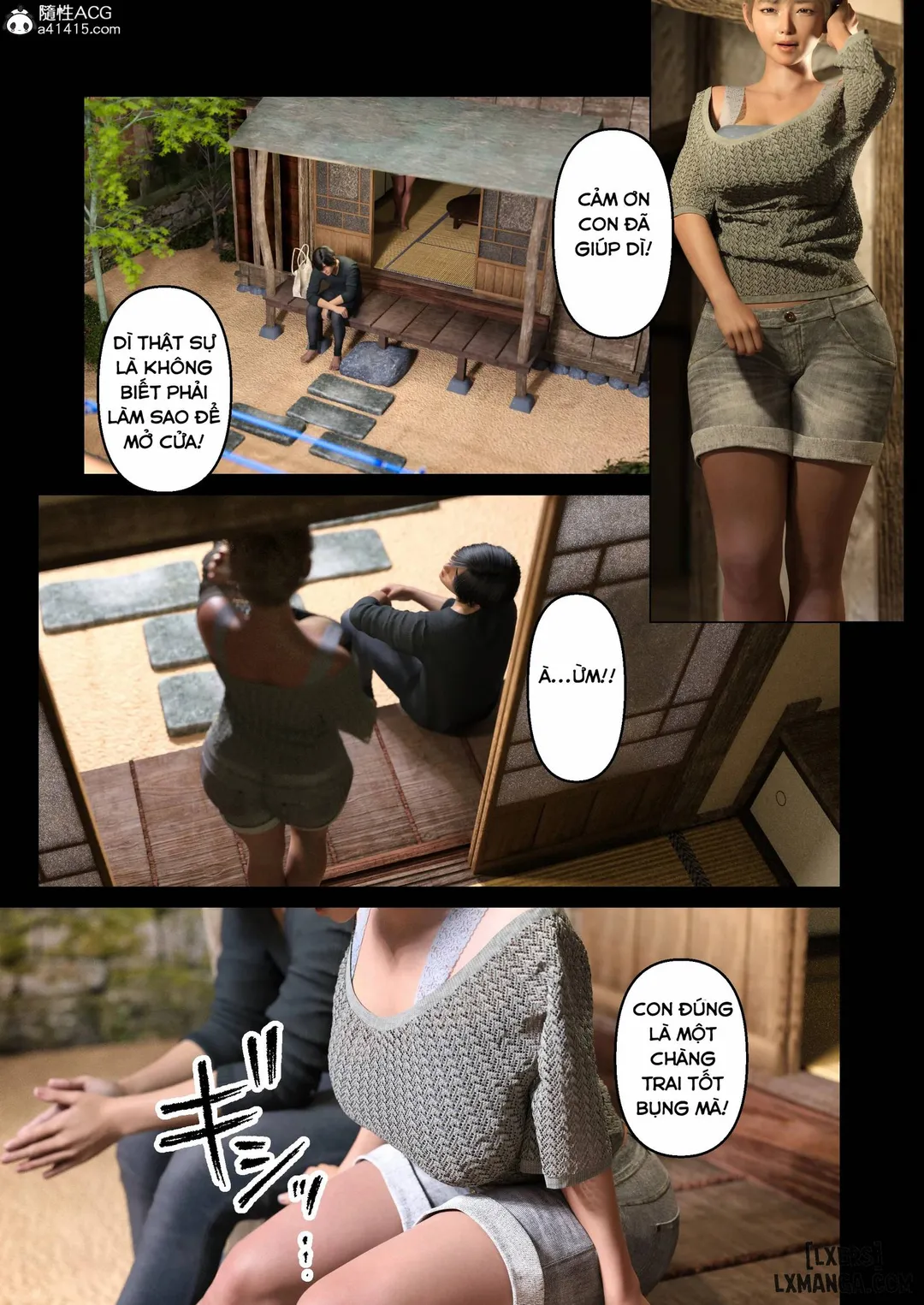 HentaiVN.net - Ảnh 39 - Ký ức về mùa hè với dì - Oneshot