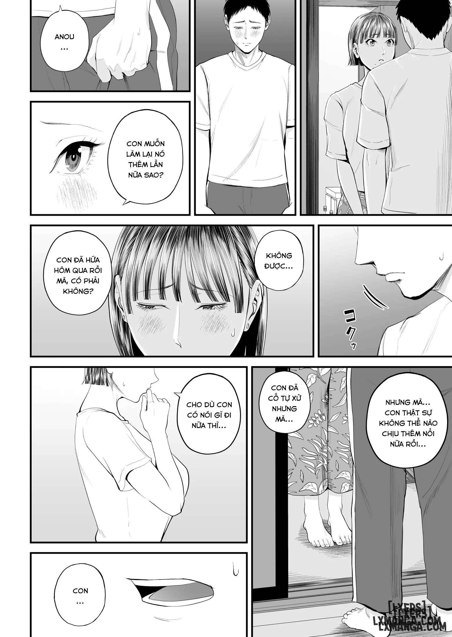 HentaiVN.net - Ảnh 38 - Boshi Jouji ~Daisuki na Okaa-san to Konya Majiwaru - Chap 1