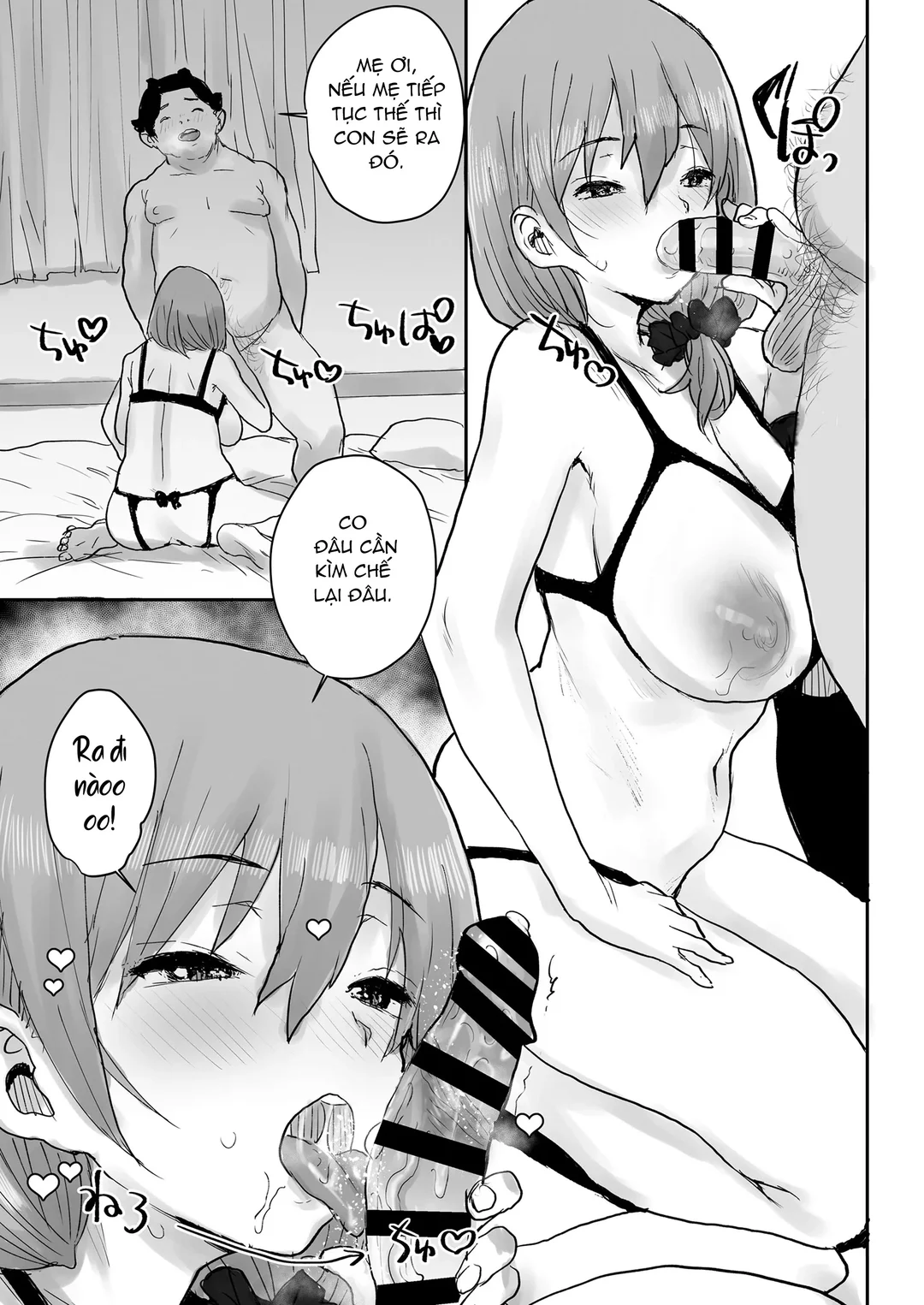 HentaiVN.net - Ảnh 38 - Ottori JK Saimin Appli de Bonyuu Mama - Oneshot