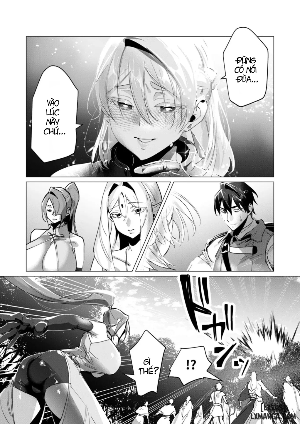 HentaiVN.net - Ảnh 38 - Vị Anh Hùng Muốn “Vợ Người Ta” Làm Phần Thưởng - Chap 16 : Dũng Sĩ và lời nguyền Dark Elf (Phần 3)