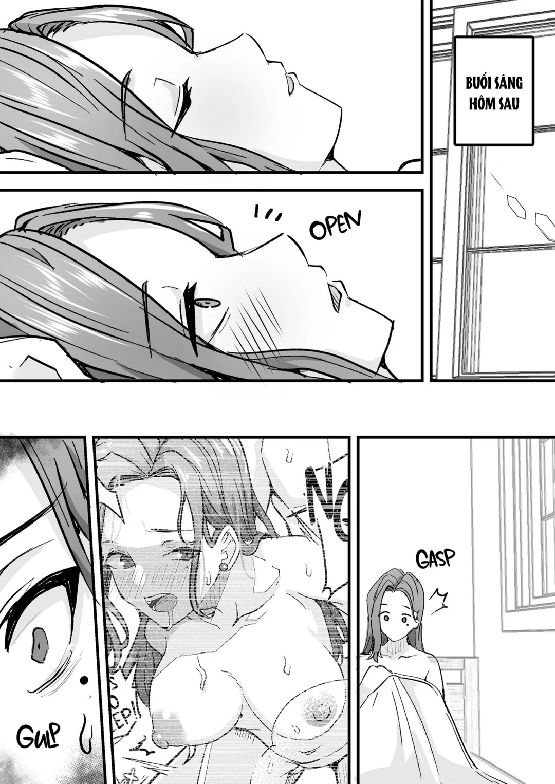 HentaiVN.net - Ảnh 38 - Trở thành người đàn ông của mẹ kế - Oneshot
