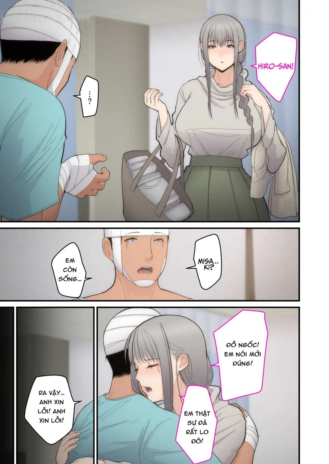 HentaiVN.net - Ảnh 37 - Tsuma Omoi, Netorase [Let me steal your wife's feelings] - Chap 2
