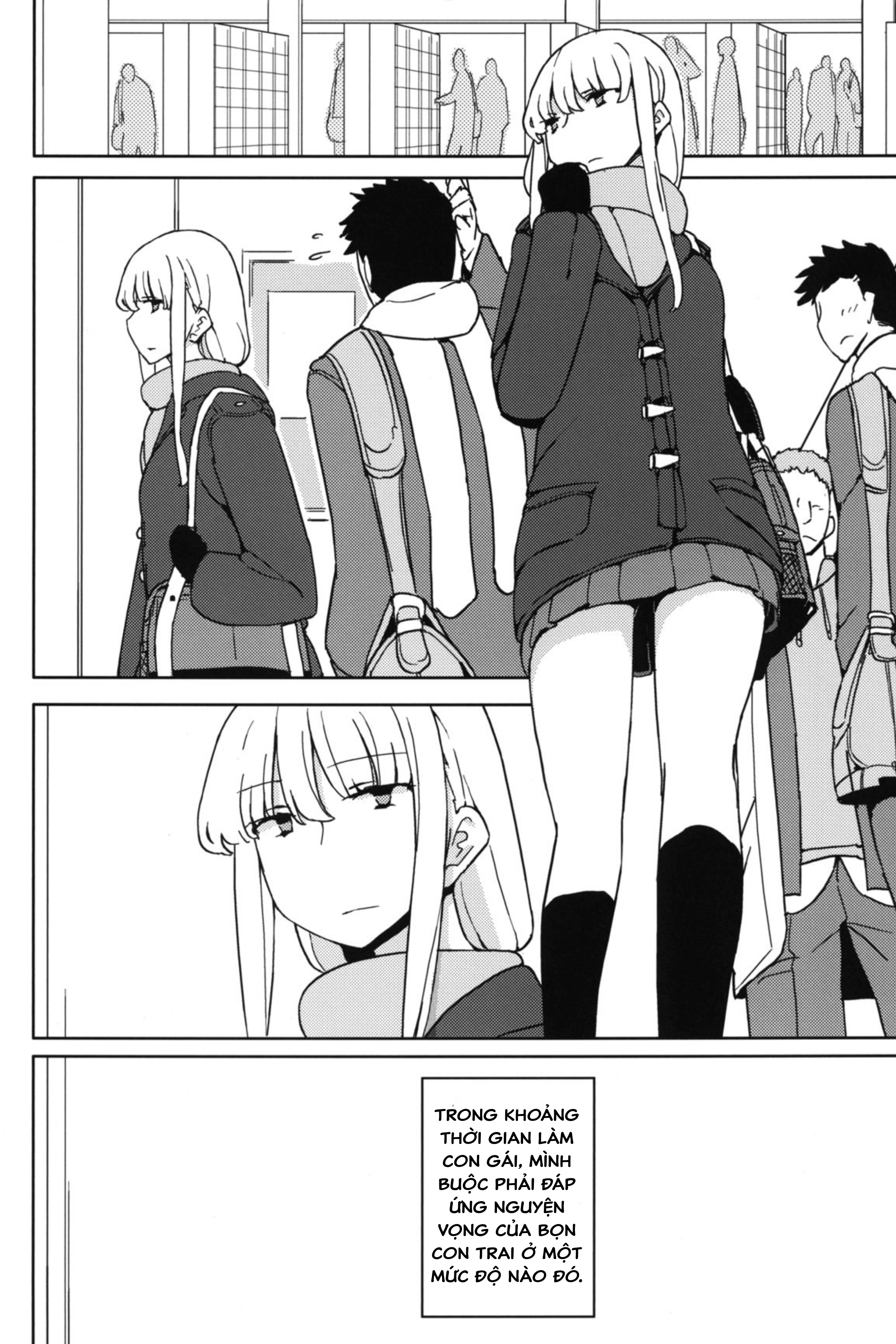 HentaiVN.net - Ảnh 39 - Nếu Anh Ấy Biến Thành Cô Ấy  - oneshot
