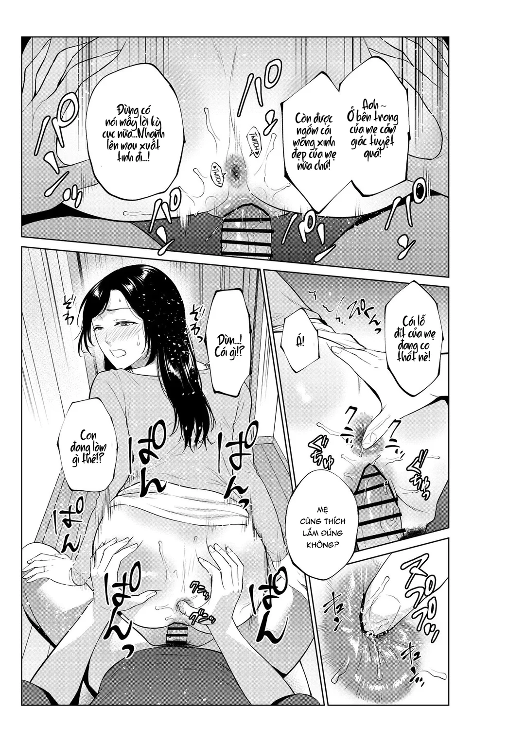 HentaiVN.net - Ảnh 38 - Cuộc sống dâm dục với mẹ bắt đầu từ nhà tắm - Oneshot
