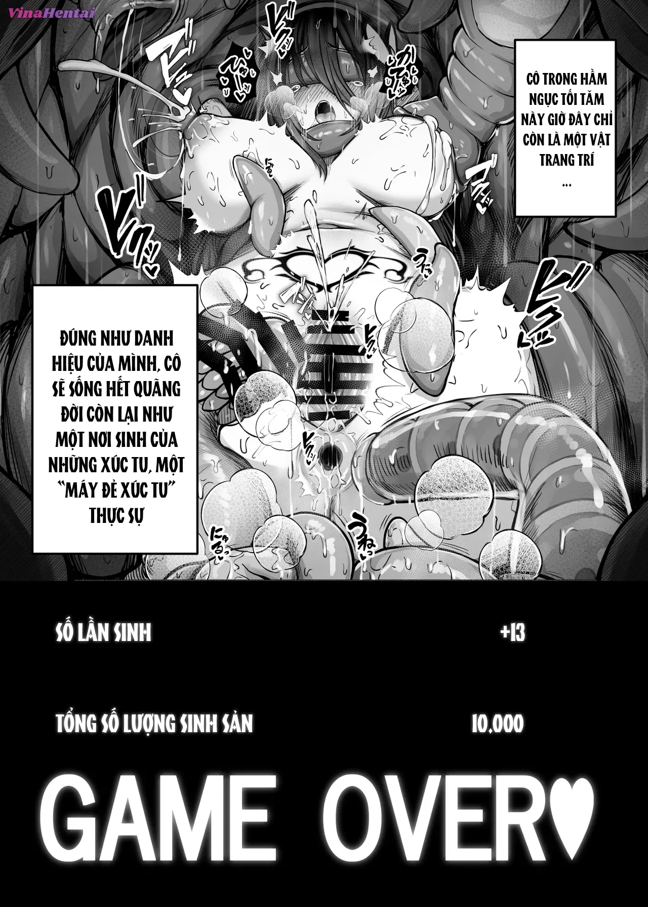 HentaiVN.net - Ảnh 37 - Nhà Thám Hiểm Và Chuyến Hành Trình Trong Ngục Tối Đầy Xúc Tu - Oneshot