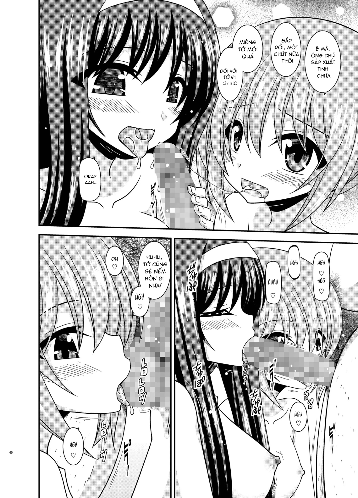 HentaiVN.net - Ảnh 39 - Konyoku Rotenburo de Bishoujo Futari ni Are o Misete to Onegai Sareta Ato no Sarani Ato no Hanashi - Chap 1