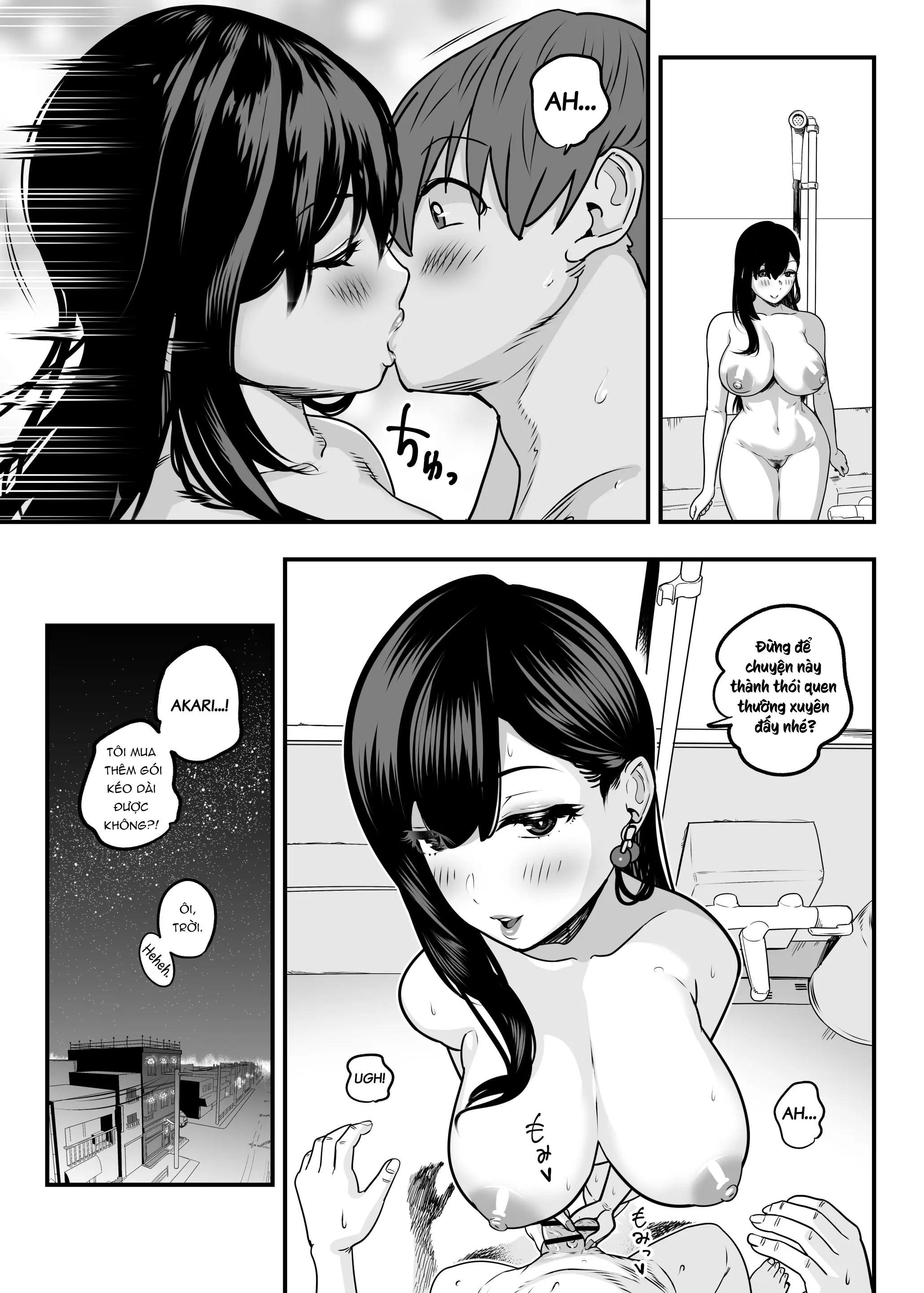 HentaiVN.net - Ảnh 38 - Gachikoi Fuuzoku -Shoufu-san ni Doutei Chinpo o Kitaete Morau Hanashi- - Chap 1