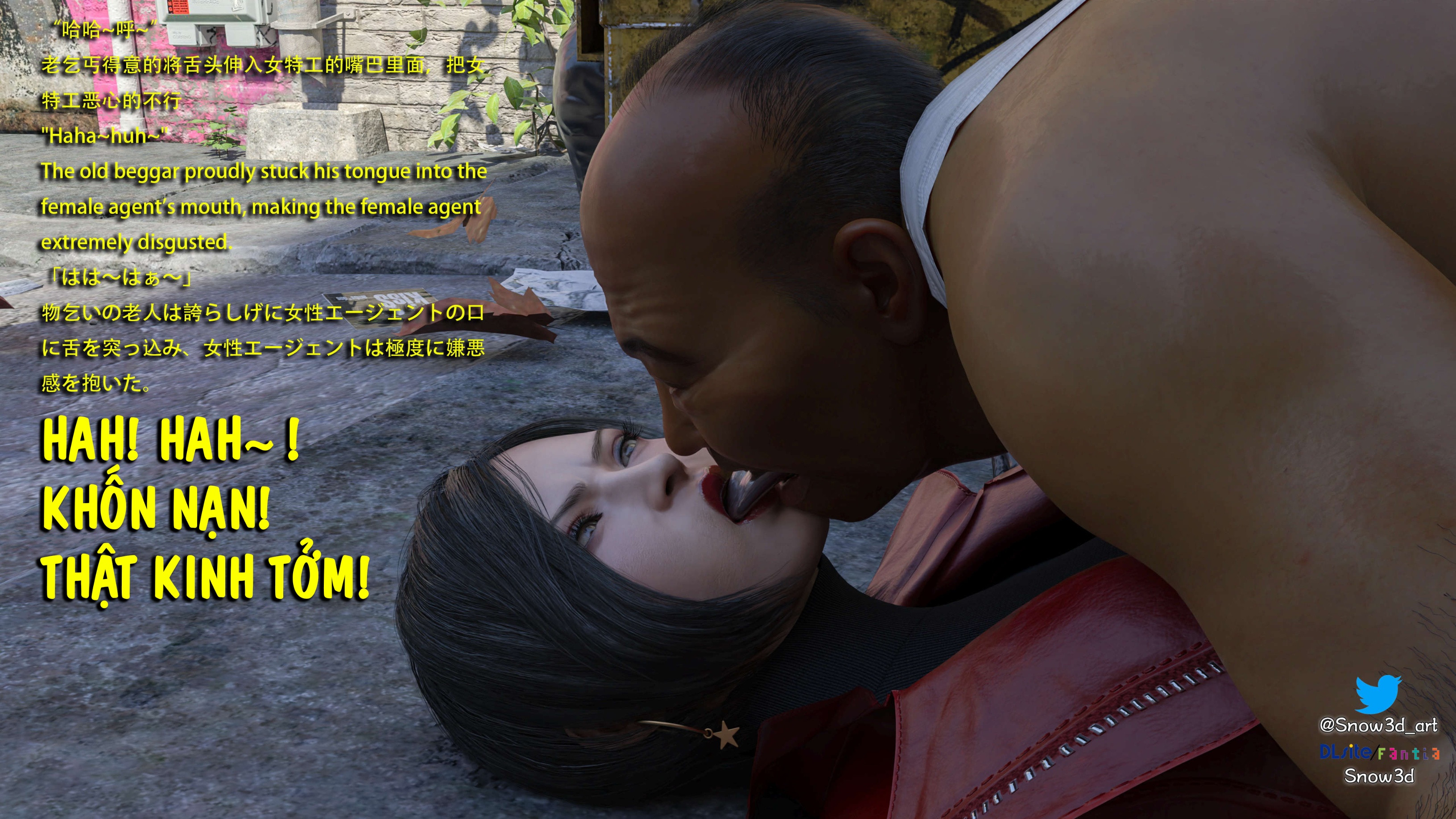 HentaiVN.net - Ảnh 40 - Ada Wong Và Kẻ Ăn Mày - Chap 2