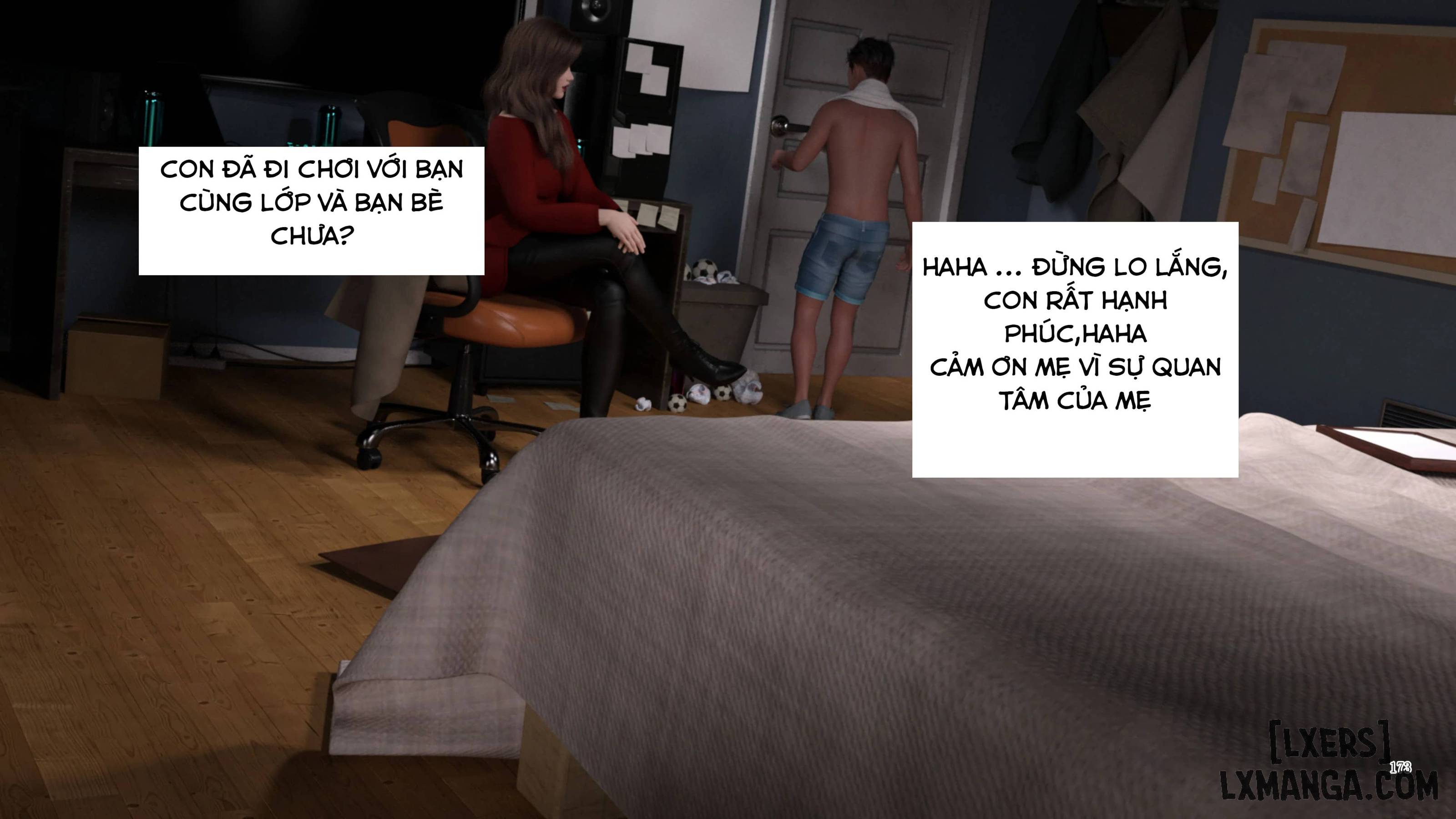 HentaiVN.net - Ảnh 39 - Kế Hoạch Chinh Phục Mẹ - Chương 3.3