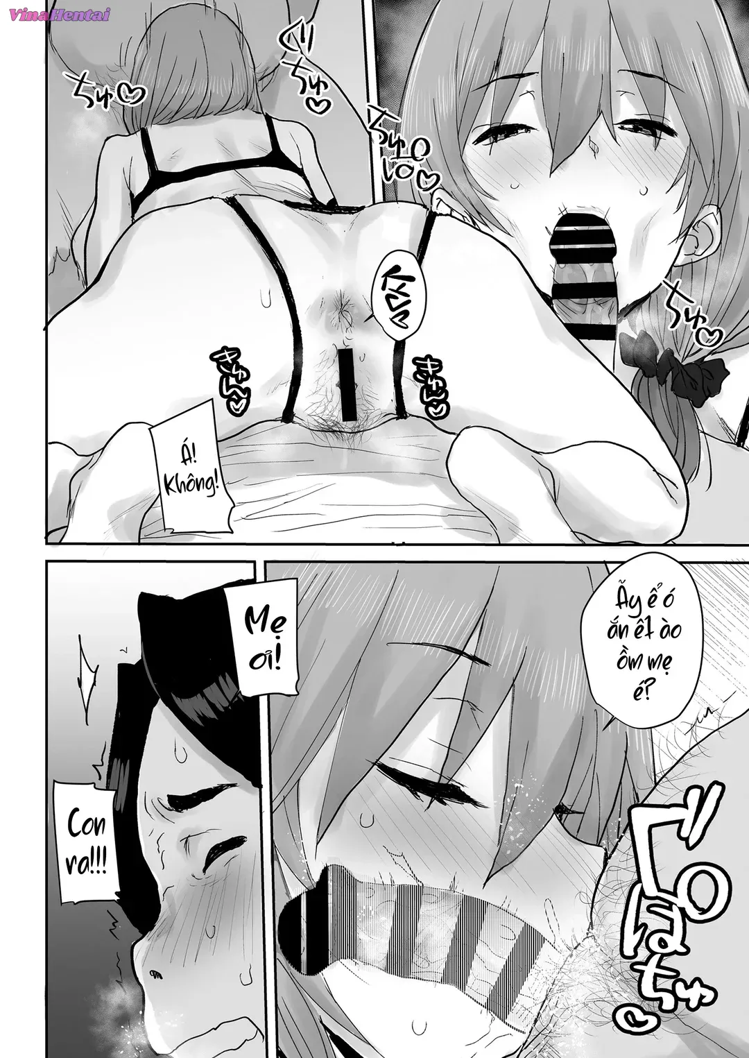HentaiVN.net - Ảnh 39 - Ottori JK Saimin Appli de Bonyuu Mama - Oneshot