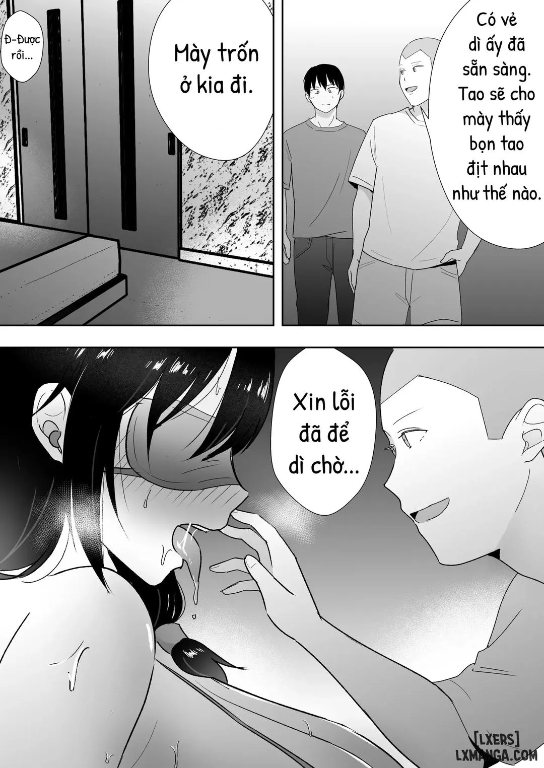 HentaiVN.net - Ảnh 39 - TomoKano Kaa-chan~ Daisuki na Ore no Hahaoya wa Aho na Shinyuu no Kanojo~ [My Mom Is My Friend's Girlfriend] - Chap 3