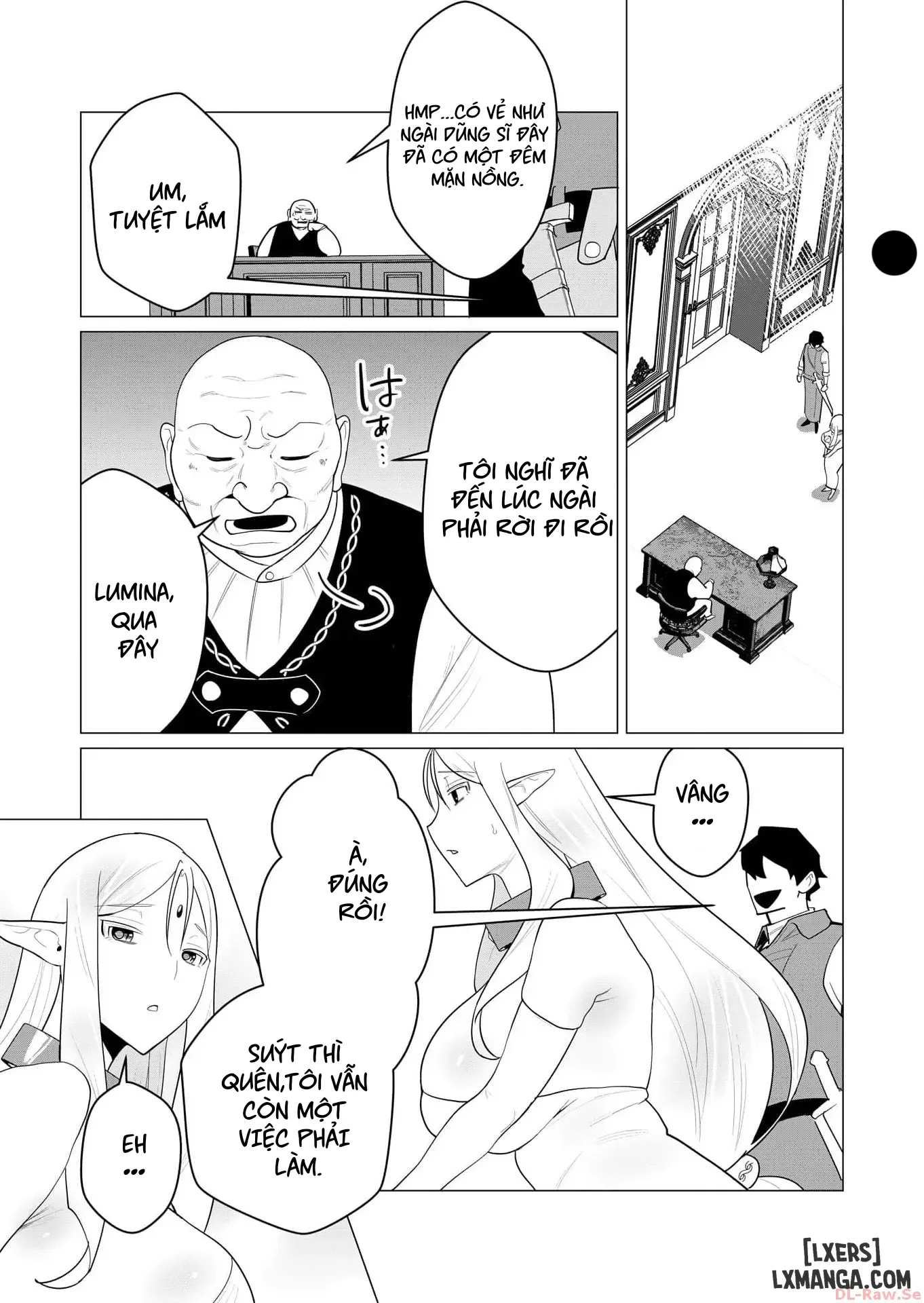 HentaiVN.net - Ảnh 39 - Vị Anh Hùng Muốn “Vợ Người Ta” Làm Phần Thưởng - Chap 1 : Dũng sĩ x Elf