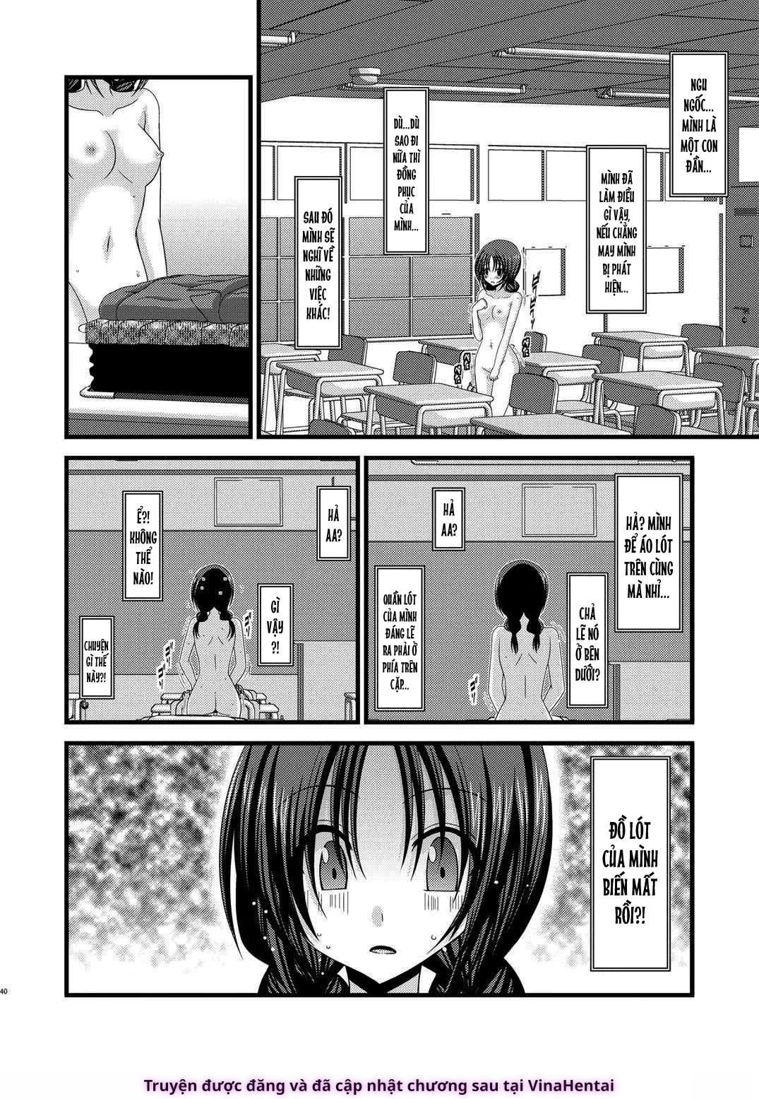 HentaiVN.net - Ảnh 37 - Nhật Ký Thiếu Nữ Khỏa Thân [Roshutsu Shoujo Nikki; Exhibitionist Girl Diary] - Chap 2