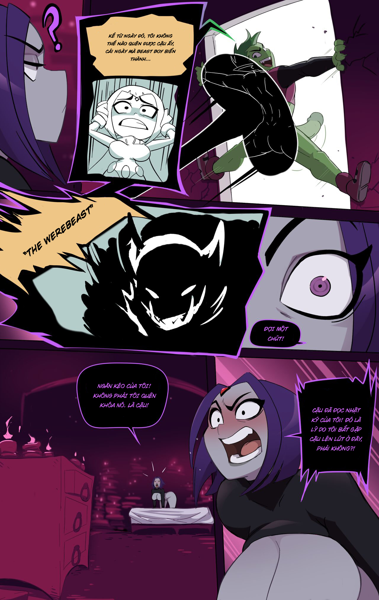 HentaiVN.net - Ảnh 39 - Raven's Diary - one shot