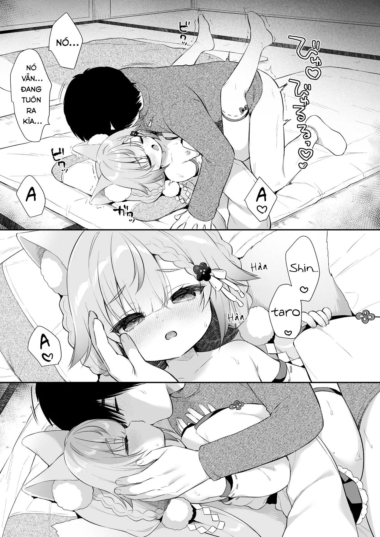 HentaiVN.net - Ảnh 41 - Cầu xin ngài! Inaba-sama - Oneshot Ngọt