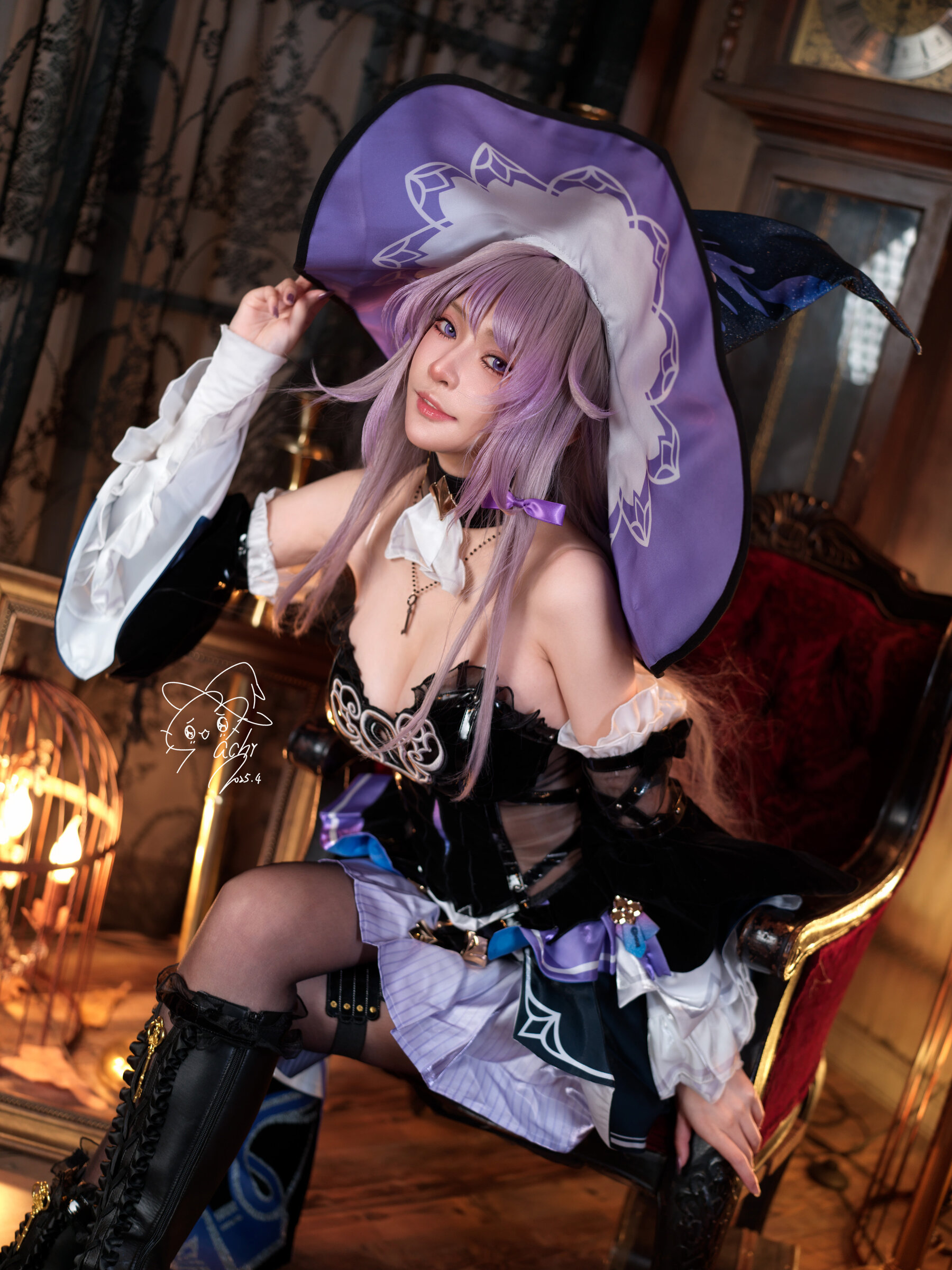 HentaiVN.net - Ảnh 15 - Cosplay The Herta - One shot