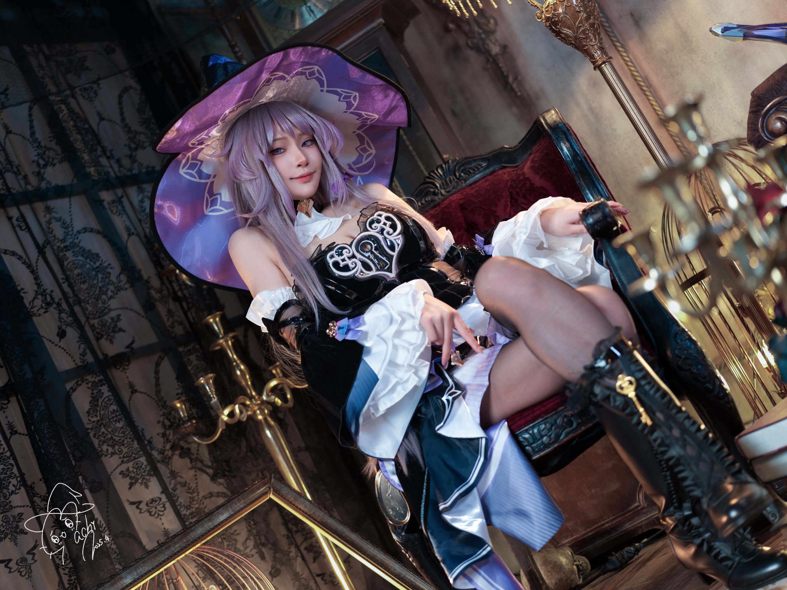 HentaiVN.net - Ảnh 32 - Cosplay The Herta - One shot