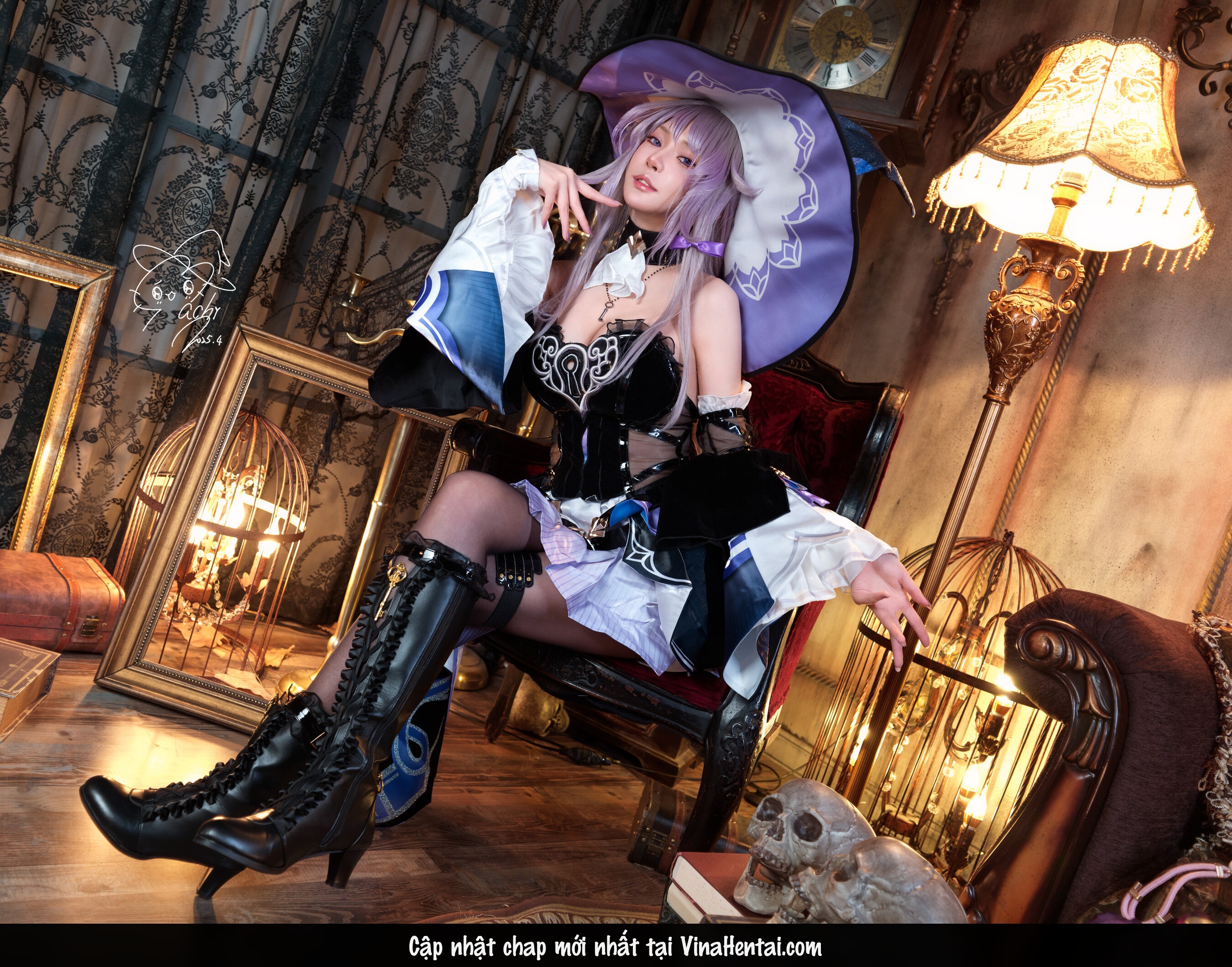 HentaiVN.net - Ảnh 34 - Cosplay The Herta - One shot