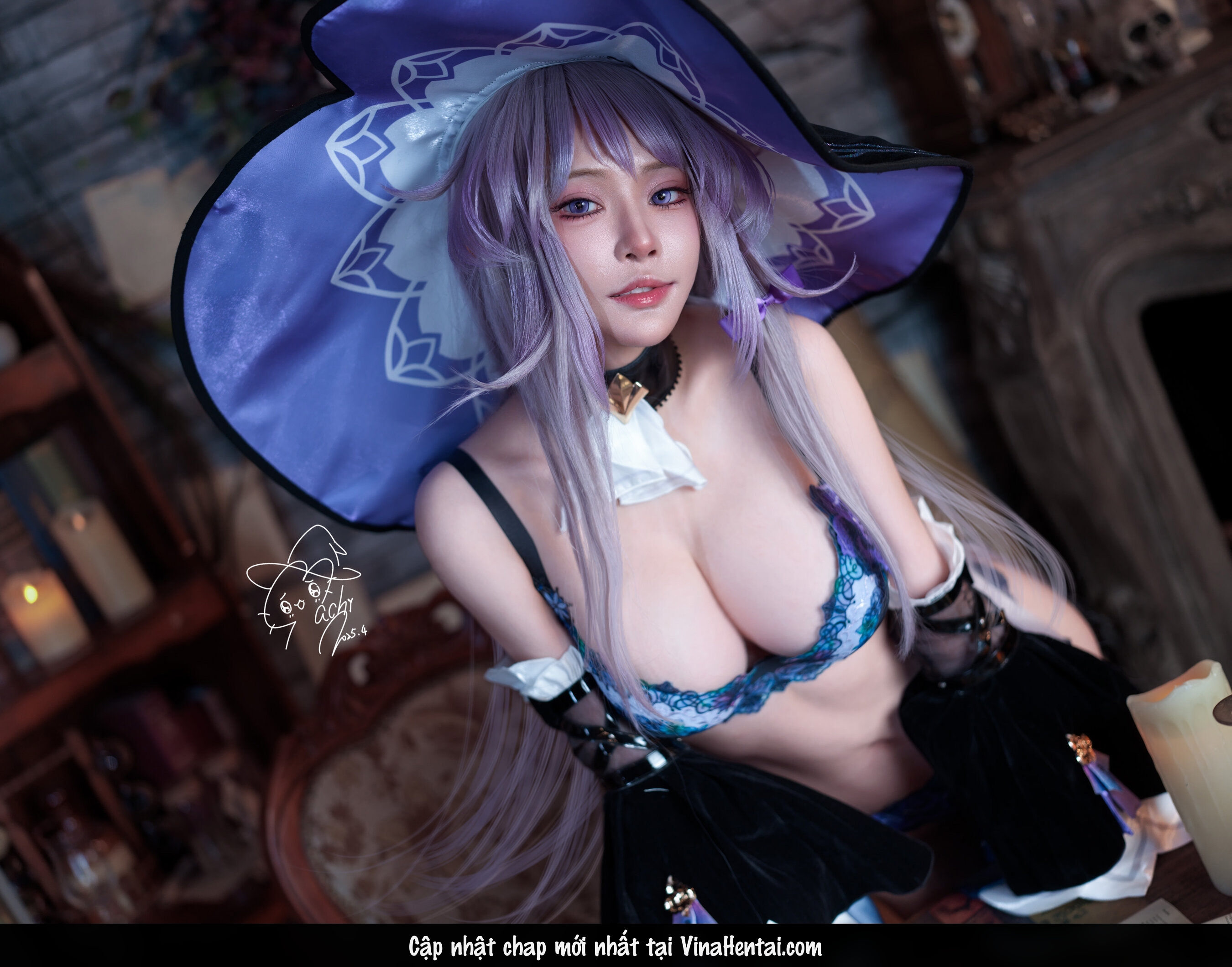 HentaiVN.net - Ảnh 54 - Cosplay The Herta - One shot