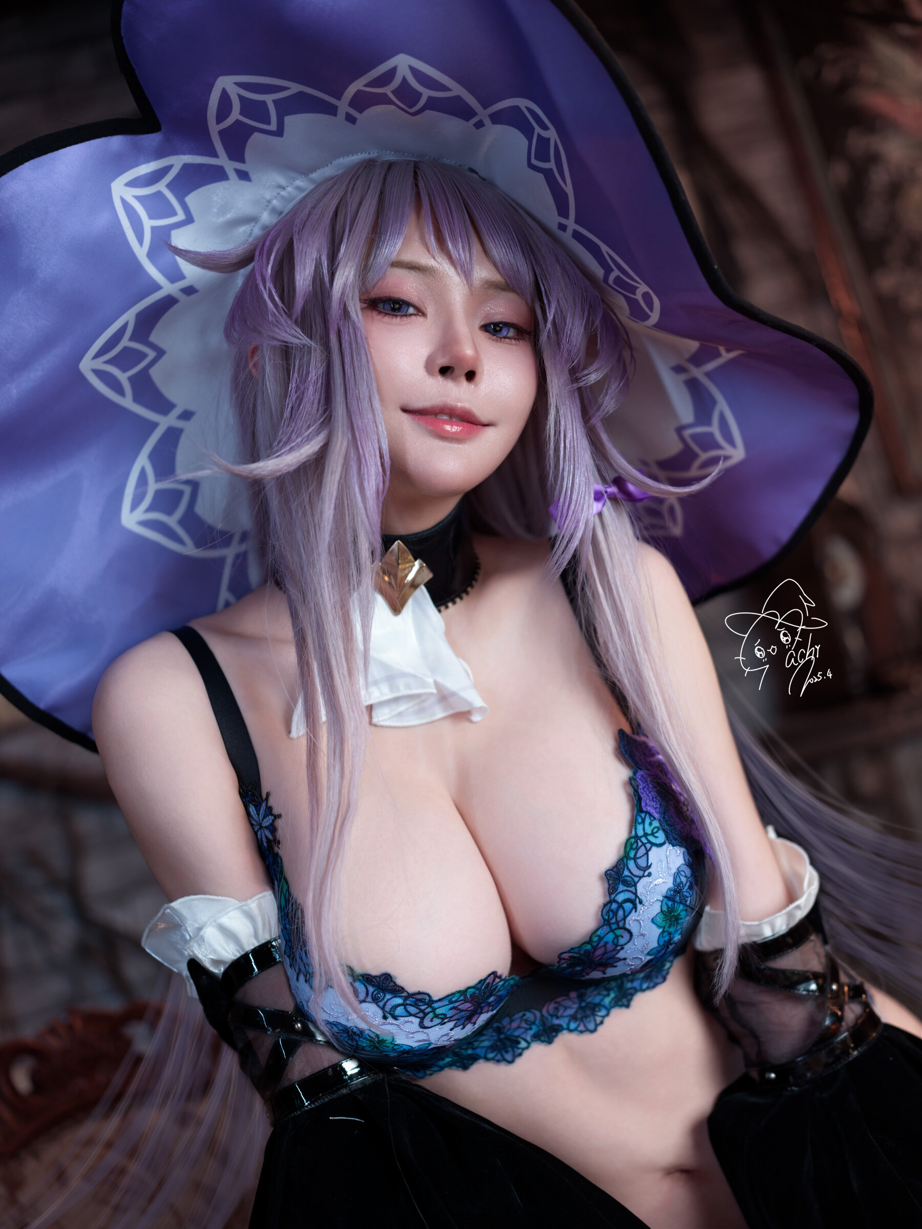 HentaiVN.net - Ảnh 56 - Cosplay The Herta - One shot