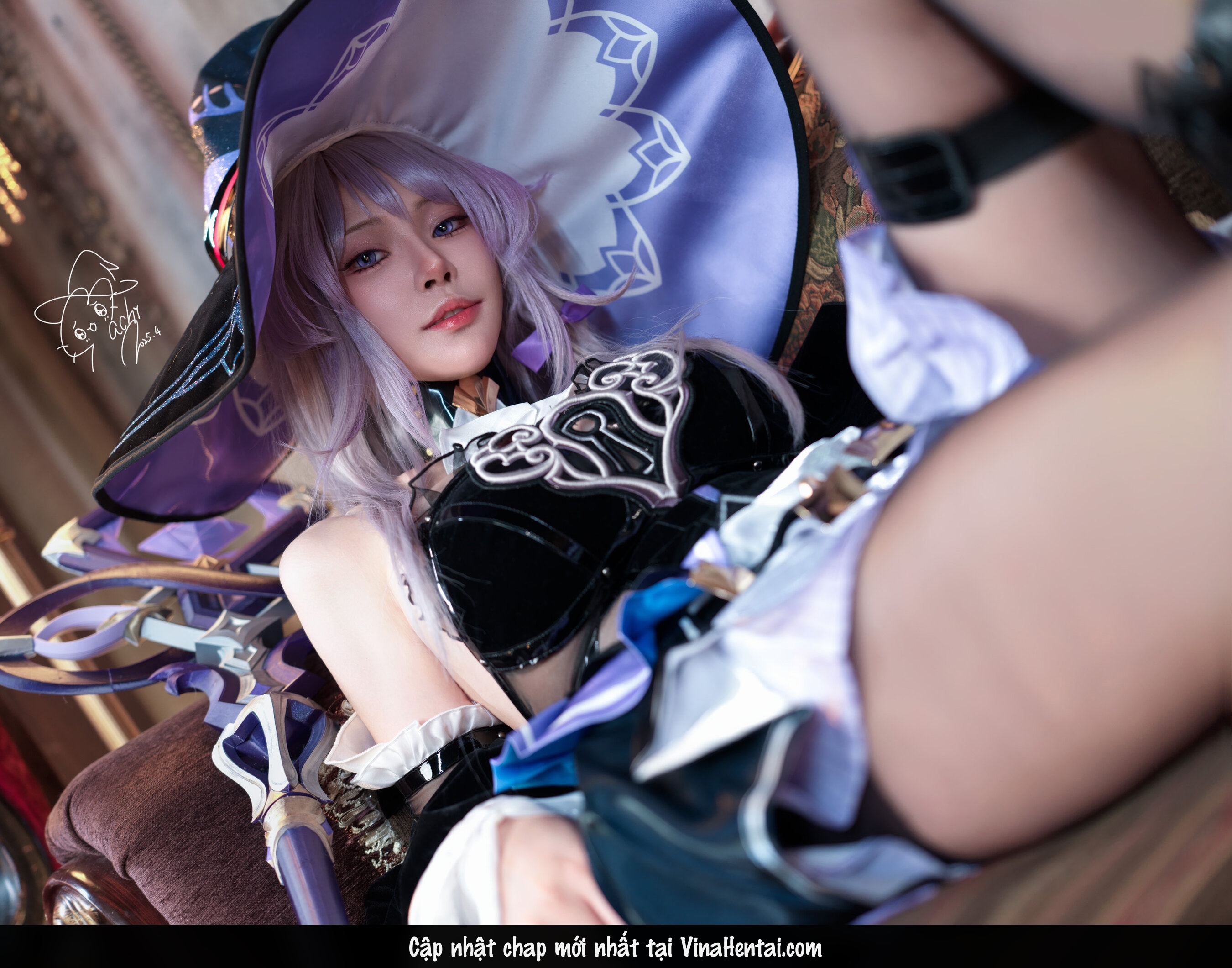 HentaiVN.net - Ảnh 24 - Cosplay The Herta - One shot