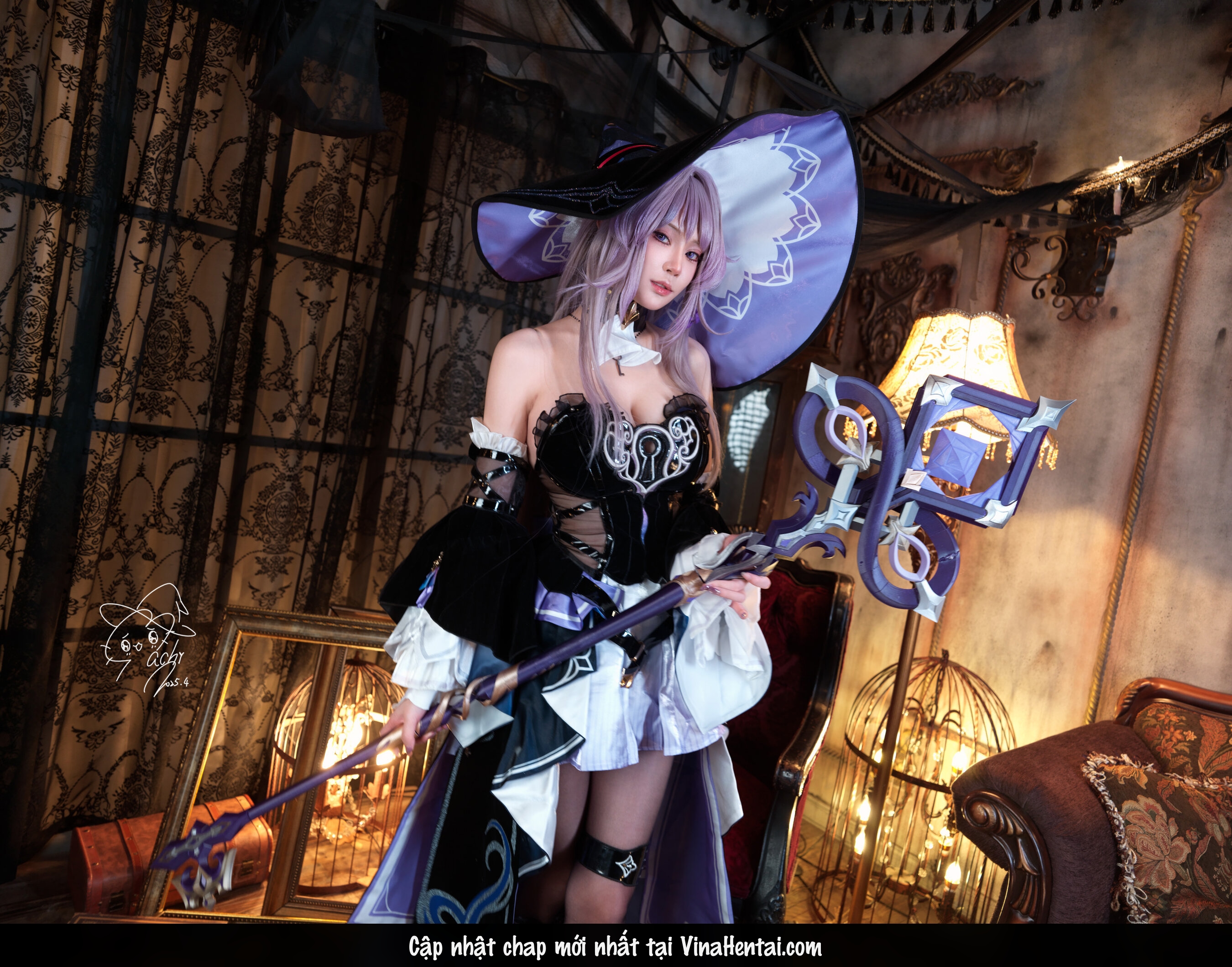 HentaiVN.net - Ảnh 4 - Cosplay The Herta - One shot