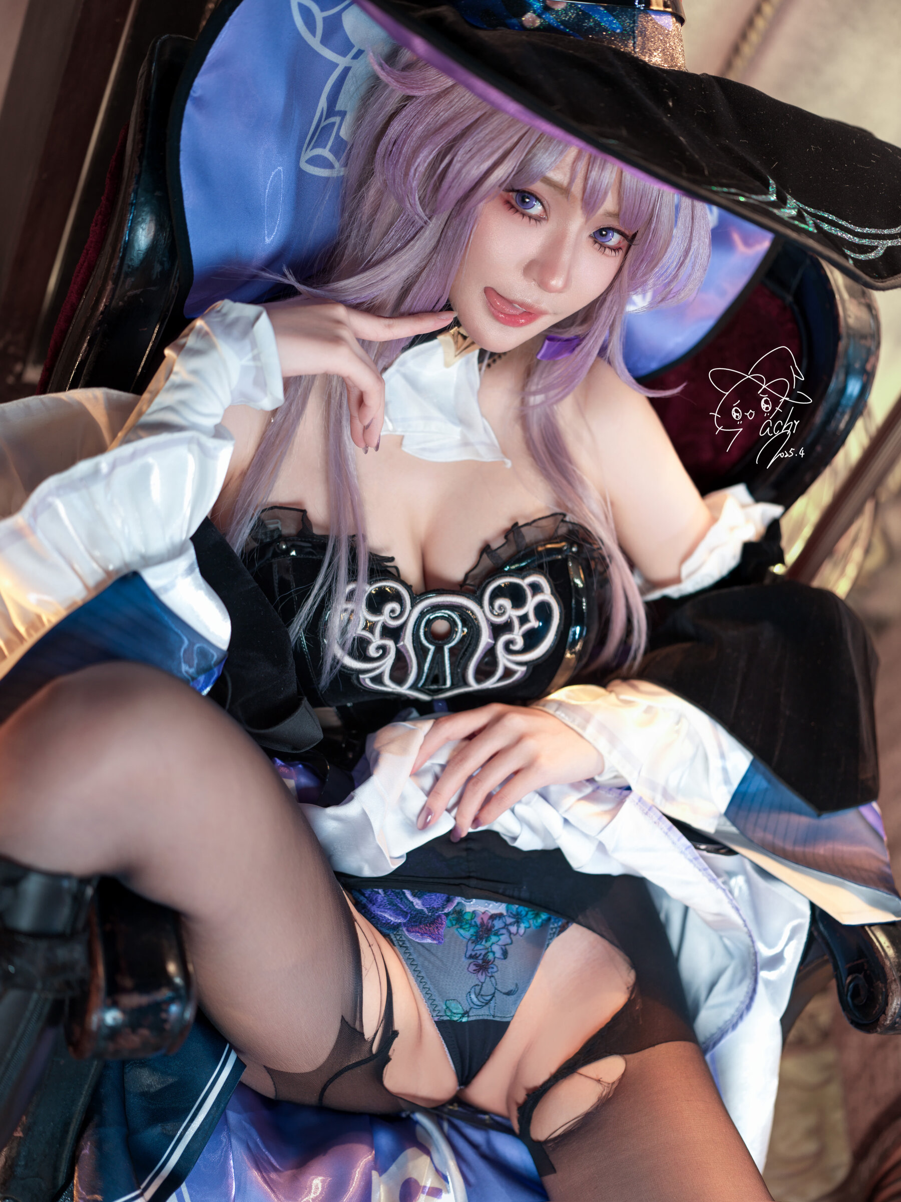HentaiVN.net - Ảnh 22 - Cosplay The Herta - One shot