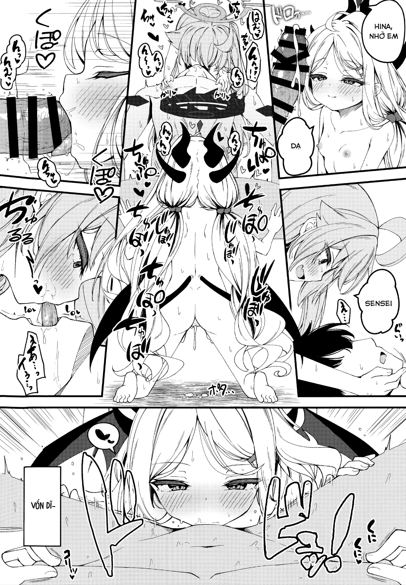 HentaiVN.net - Ảnh 40 - Ai là người mạnh nhất ở đây ta? - Hổng trốn được đâu! - Oneshot