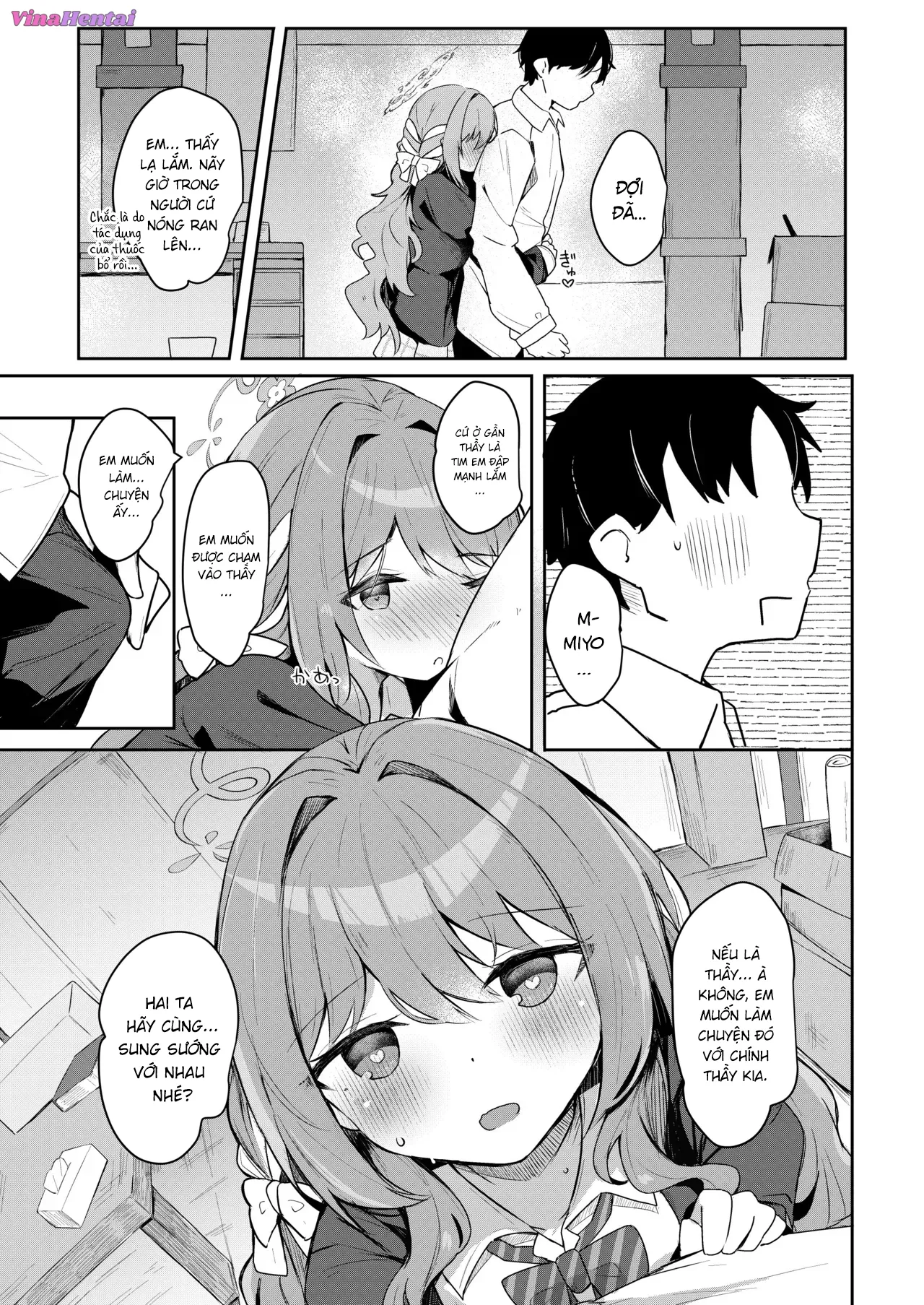 HentaiVN.net - Ảnh 4 - Dịch vụ giao thuốc của Miyo - Oneshot