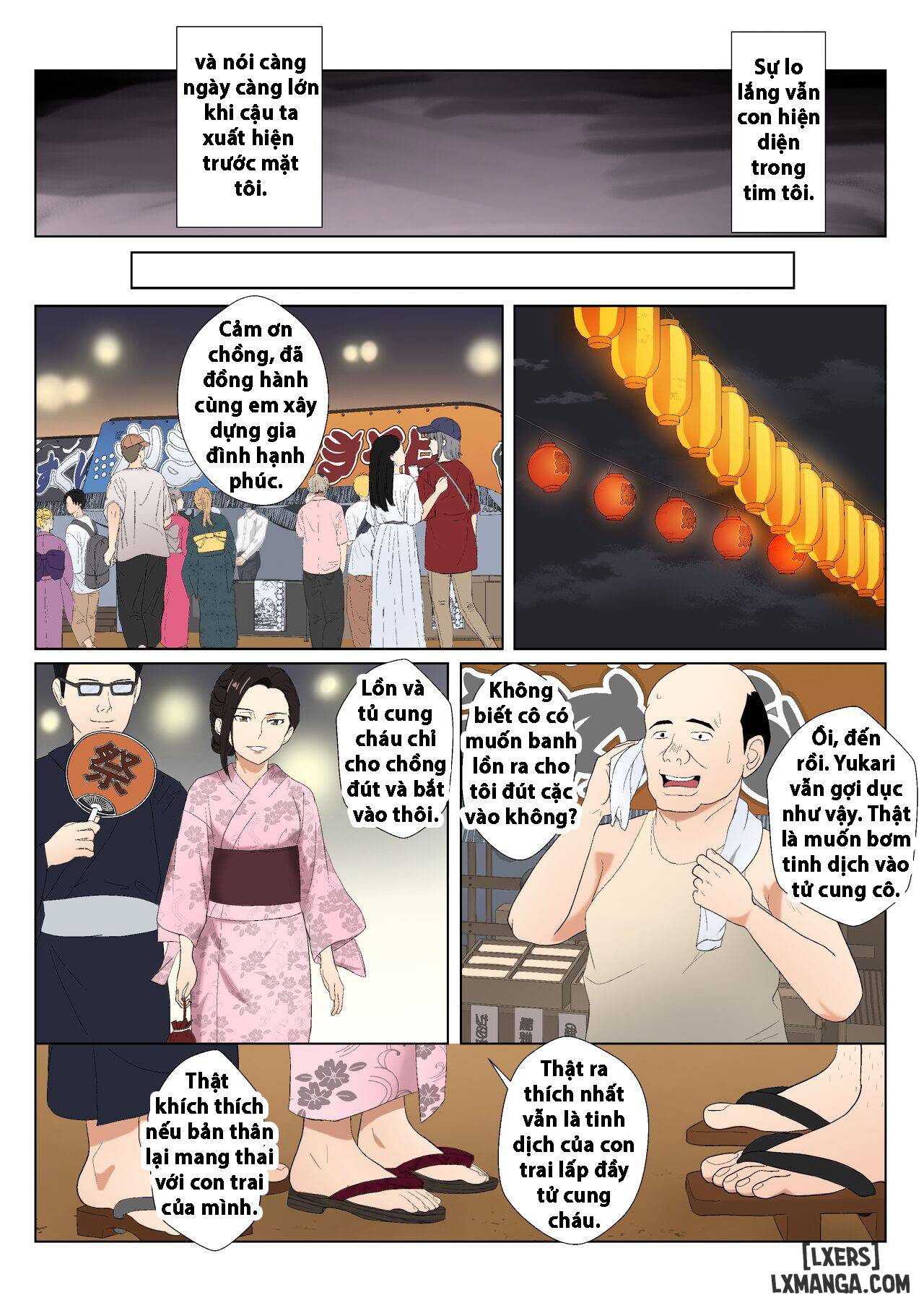 HentaiVN.net - Ảnh 26 - BariCare Kaa-san ga DQN ni Netorareta Vol.1 - Chương 3 Màu ( Lời thoại hàng ngày không theo nguyên tác)